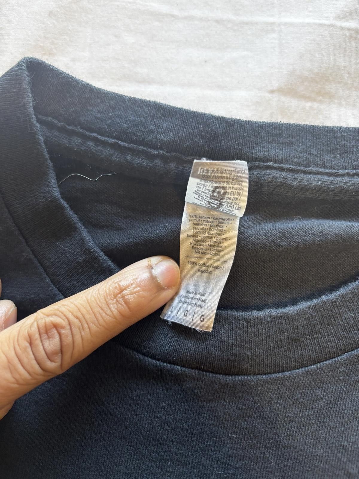 Unknown London Black Boarsnest Vintage Graphic Tee - Classic Size US L / EU 52-54 / 3 - 3 Thumbnail