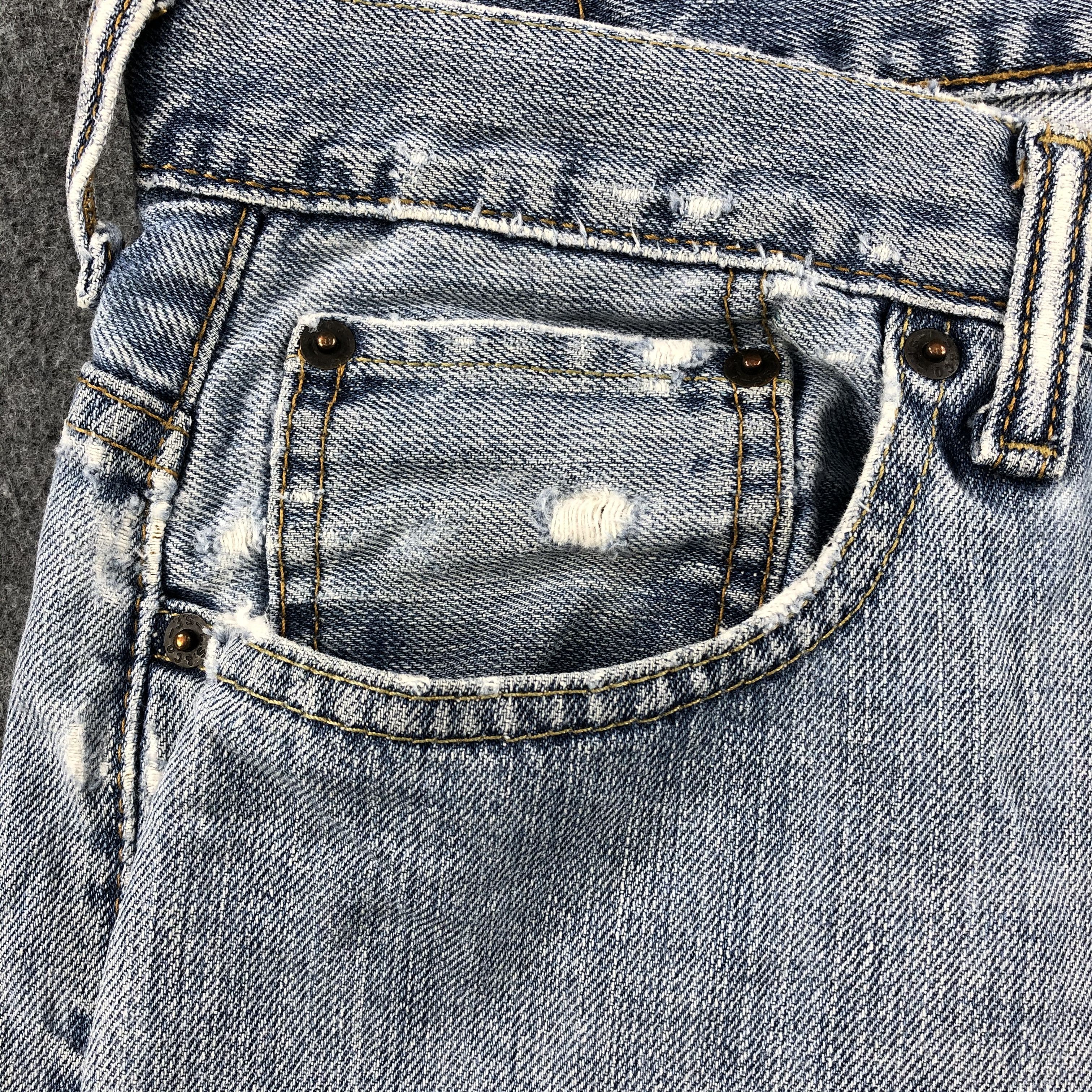 Levi's Vintage Light Wash Levis 569 Jeans-J1591 Size US 40 / EU 56 - 10 Thumbnail