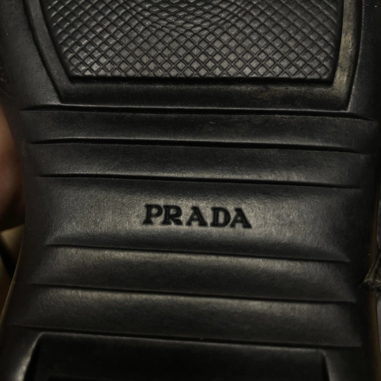 Prada Prada America's Cup Sneakers Linea Rossa Black Leather Mesh Size US 7.5 / IT 37.5 - 18 Thumbnail