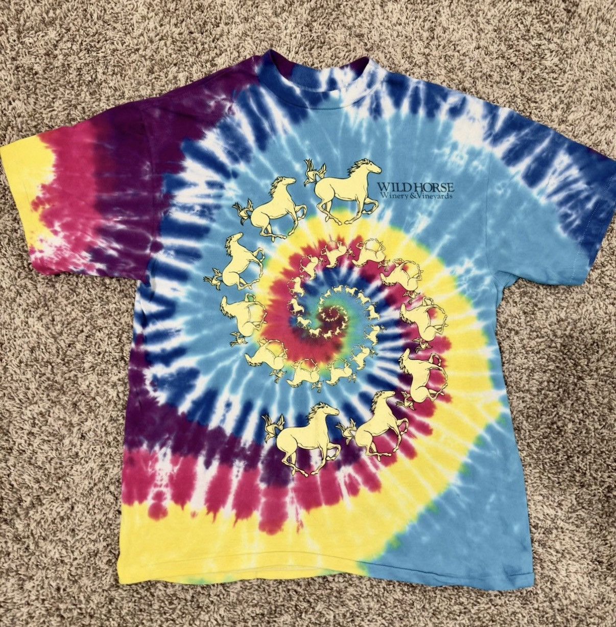 Hanes Tie-Dye Hanes Beefy-T (Made in USA, Single Stitch) Size US L / EU 52-54 / 3 - 1 Thumbnail