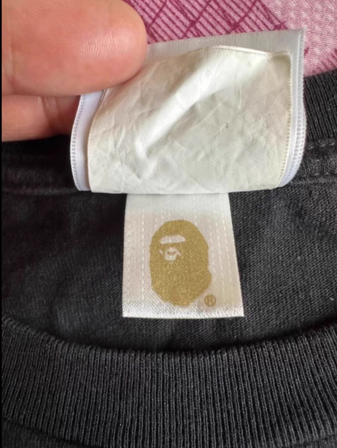 Bape BAPE Ape Print Short Sleeve T-Shirt K5 Size US L / EU 52-54 / 3 - 6 Thumbnail