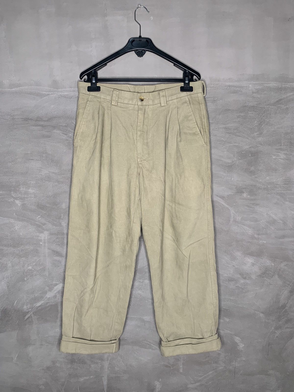 Nautica Vintage Nautica Baggy Double Pleated Pants Size US 32 / EU 48 - 1 Thumbnail