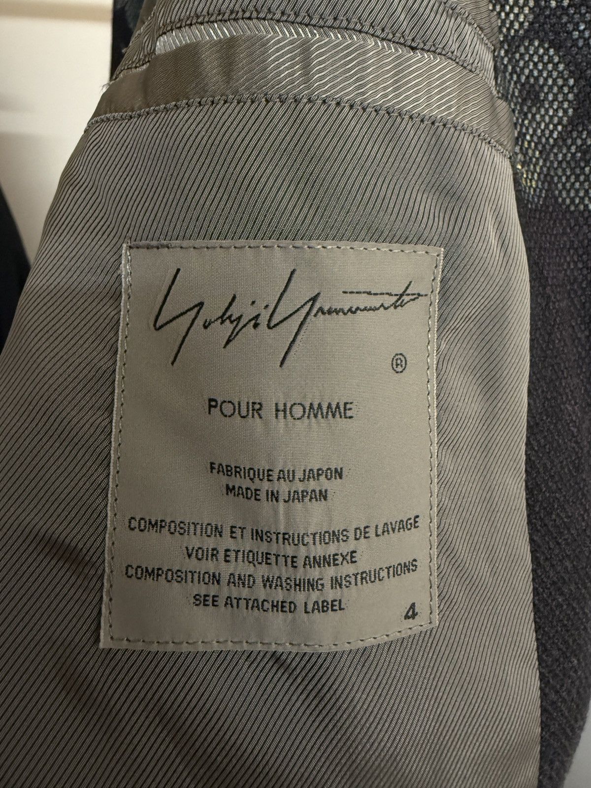 Yohji Yamamoto Yohji Yamamoto AW18 Kamisama Sayonara coat Size US L / EU 52-54 / 3 - 5 Thumbnail