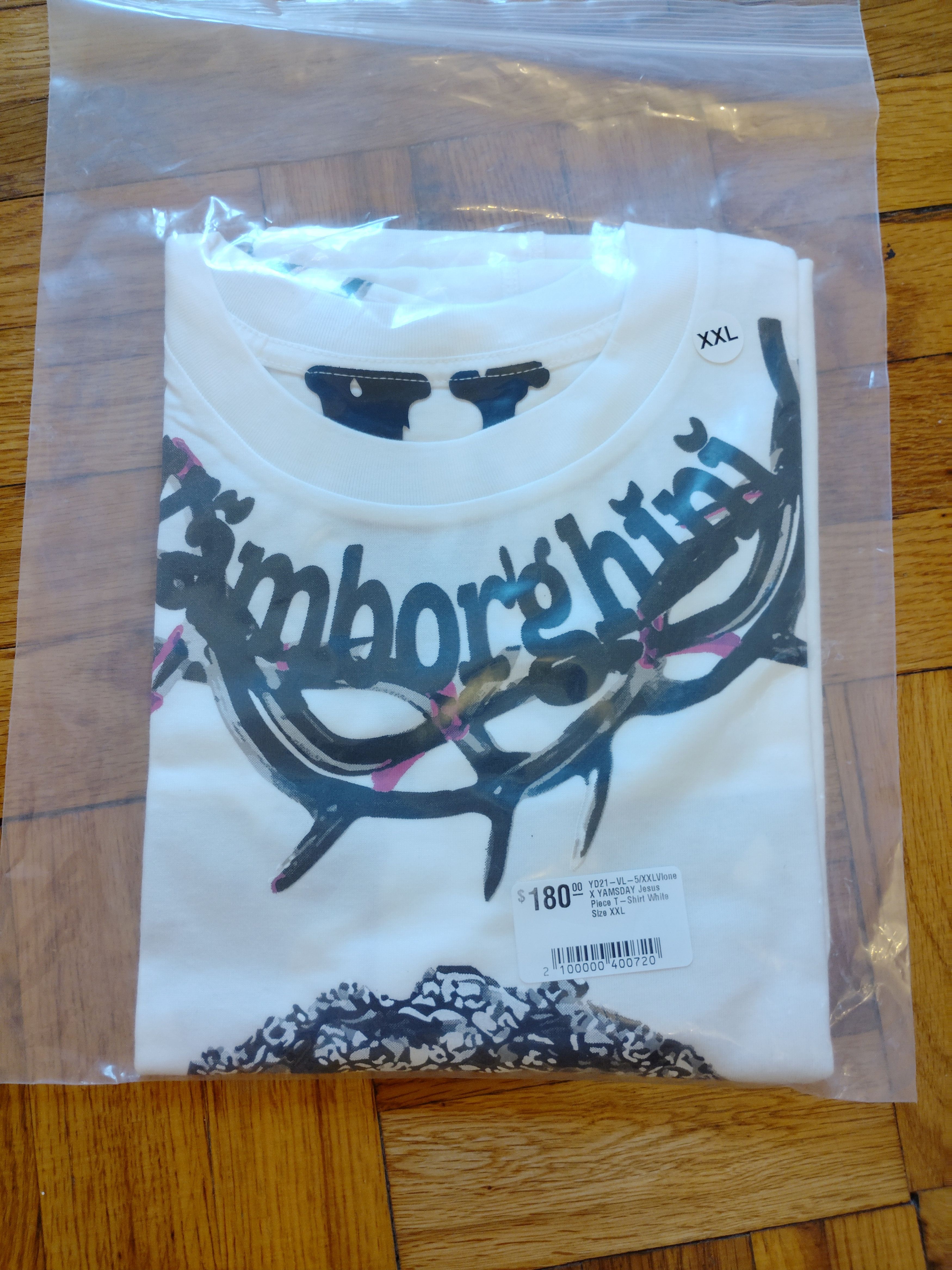 Vlone Vlone Yams Day Jesus Tee Size US XXL / EU 58 / 5 - 3 Thumbnail