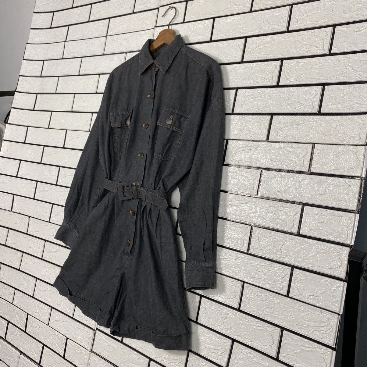 Japanese Brand Vintage Blouse Jacket Norma Kamali Size 26" / US 2 / IT 38 - 3 Thumbnail