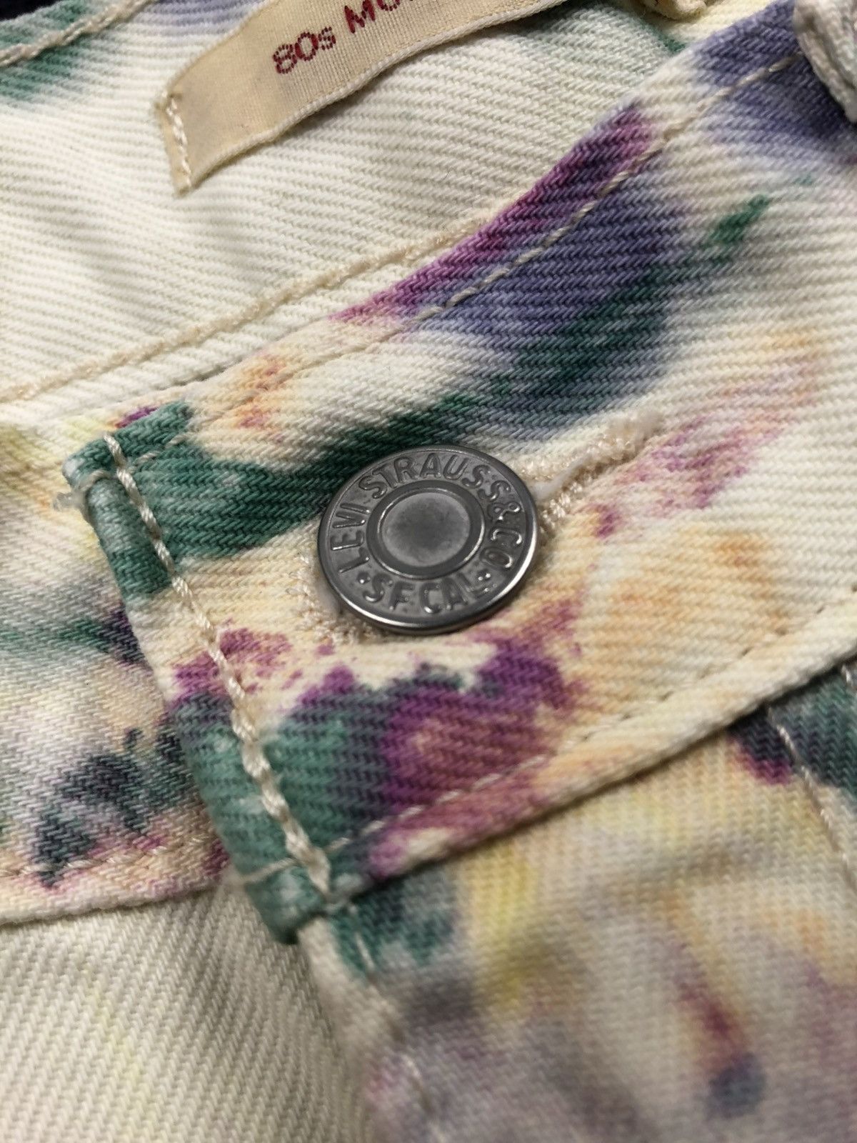 Levi's LEVIS Hype Multicolour Rare Shorts Streetwear Crazy Y2k Size 28" / US 6 / IT 42 - 5 Thumbnail