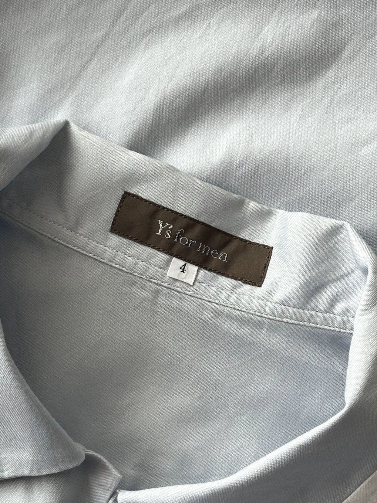 Yohji Yamamoto Y’s for Men - Ramie LS Shirt Size US L / EU 52-54 / 3 - 5 Thumbnail
