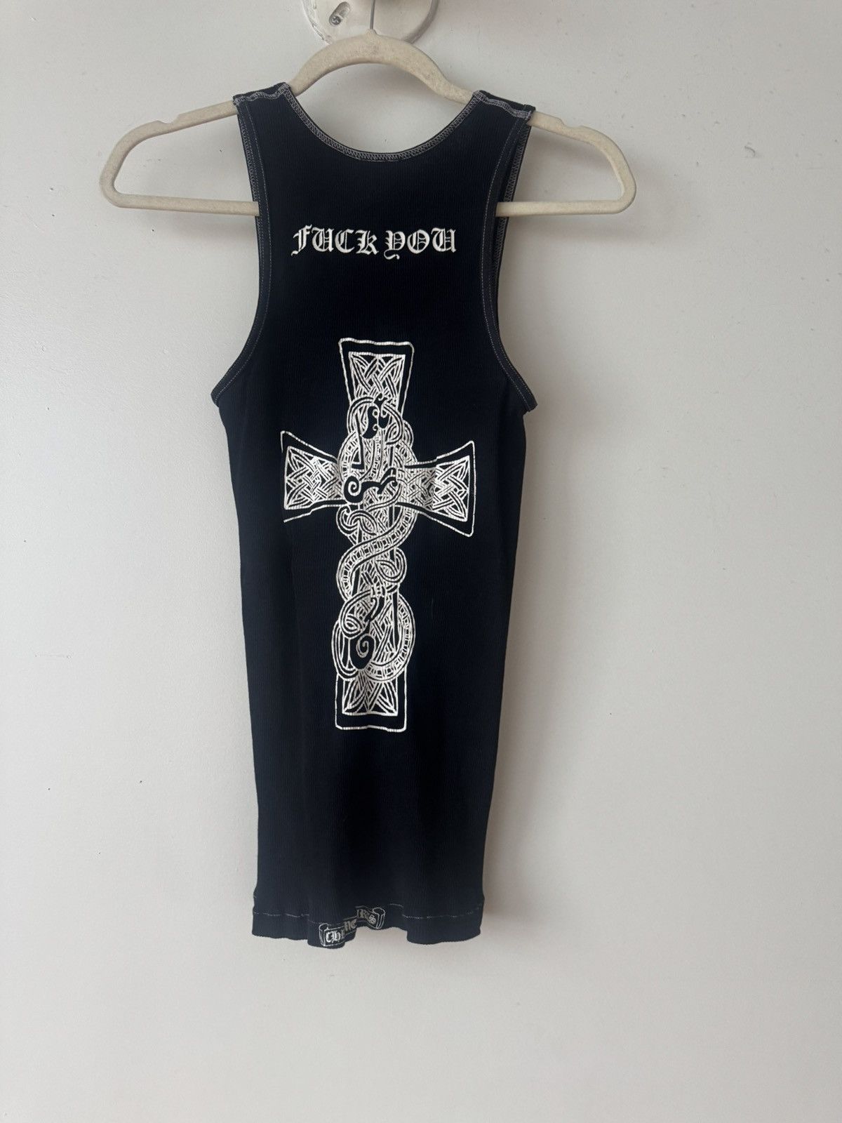 Chrome Hearts Chrome Hearts Celtic Cross Tank Top Size US S / EU 44-46 / 1 - 2 Thumbnail