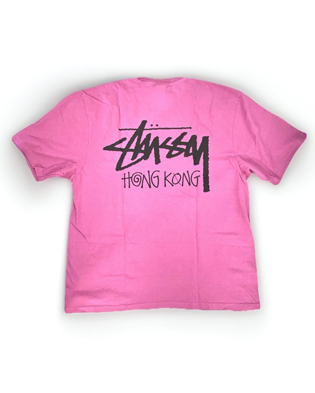 Stussy Hong Kong Exclusive Tee Berry Large