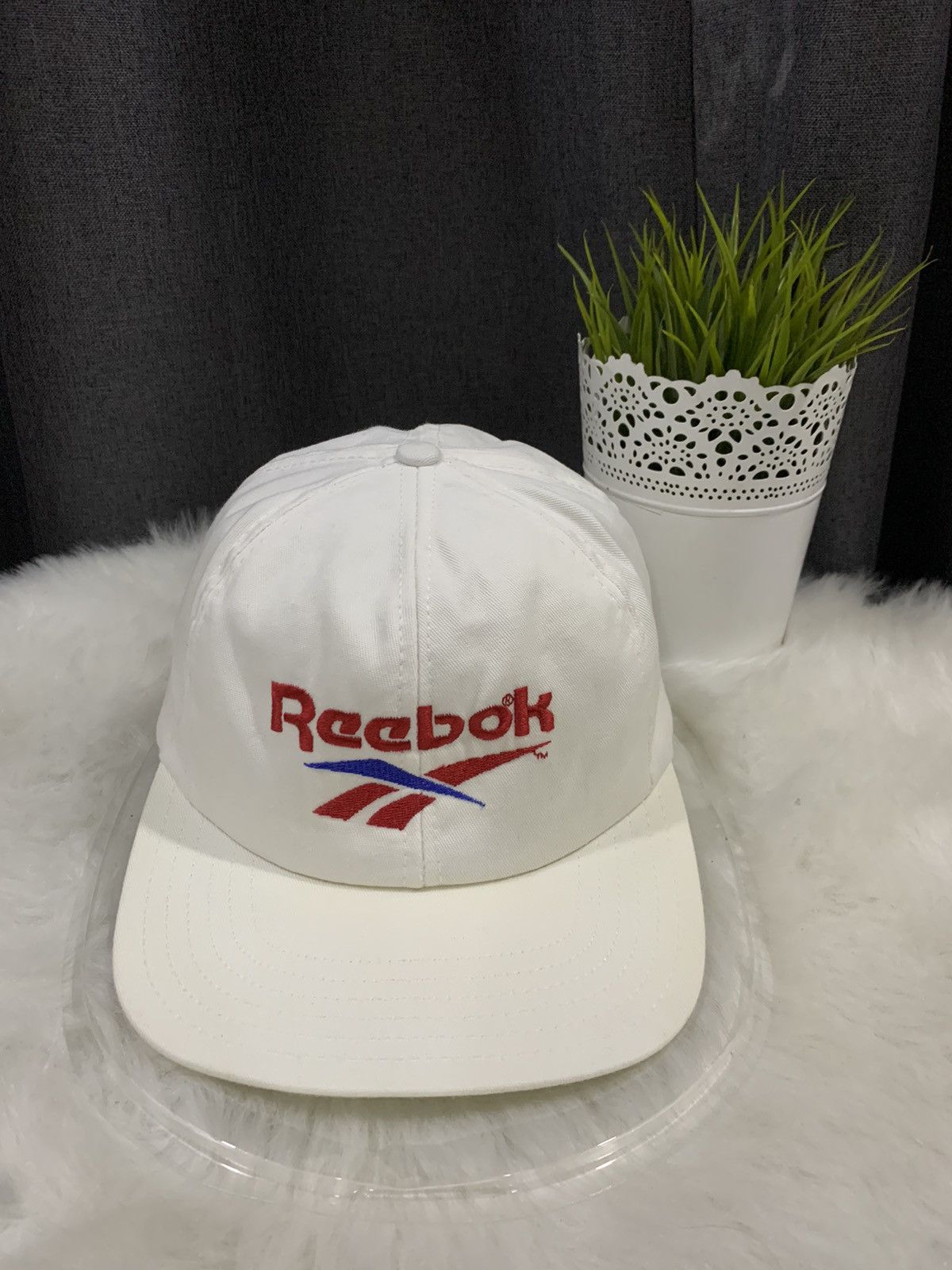Reebok × Vintage VINTAGE 90's REEBOK Caps Size ONE SIZE - 1 Thumbnail
