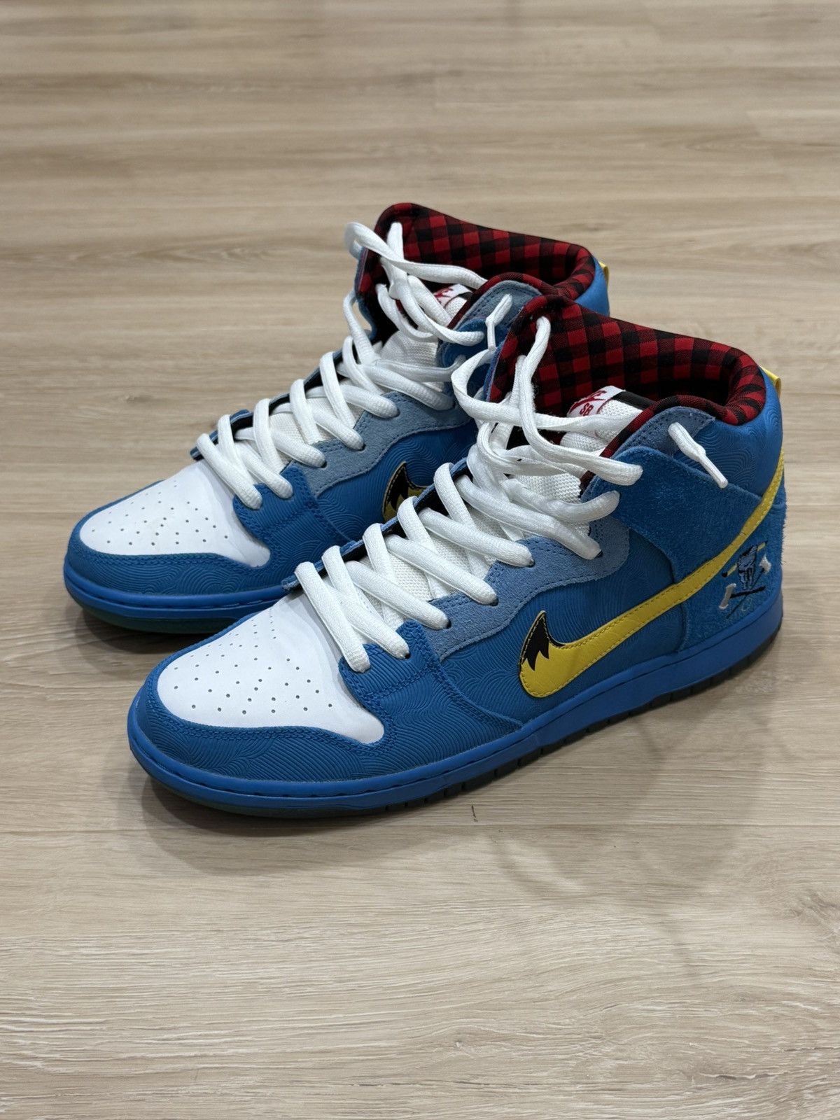 Nike Nike SB Dunk High Familia Blue Ox Sneakers Size US 12 / EU 45 - 1 Thumbnail