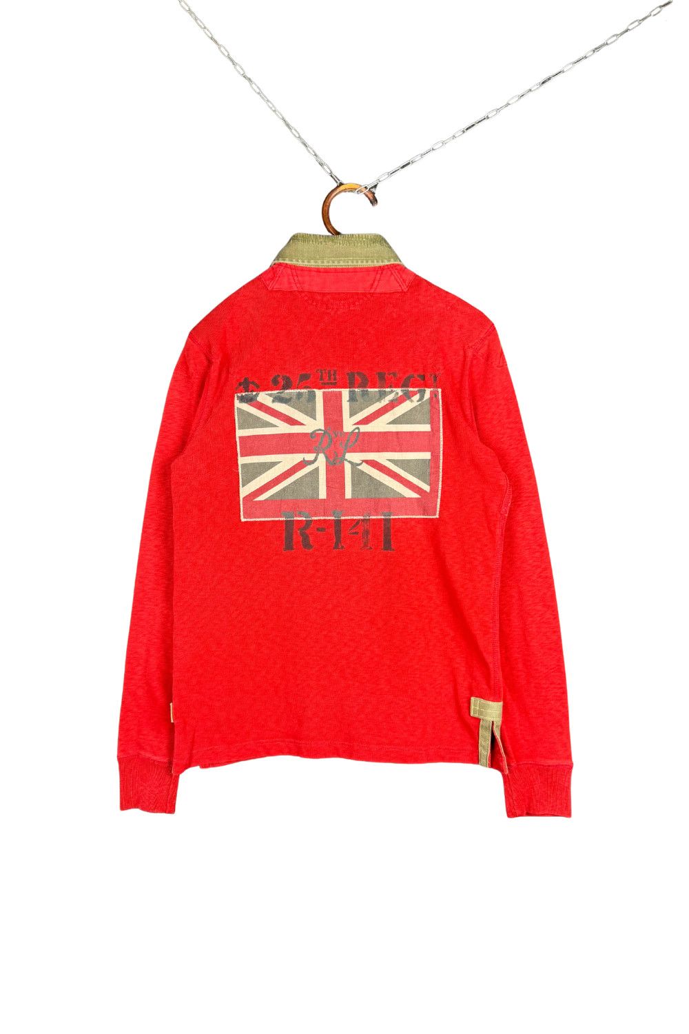 Polo Ralph Lauren 11SS Polo Ralph Lauren “Honour and Valour” Military Rugby Size US S / EU 44-46 / 1 - 1 Thumbnail