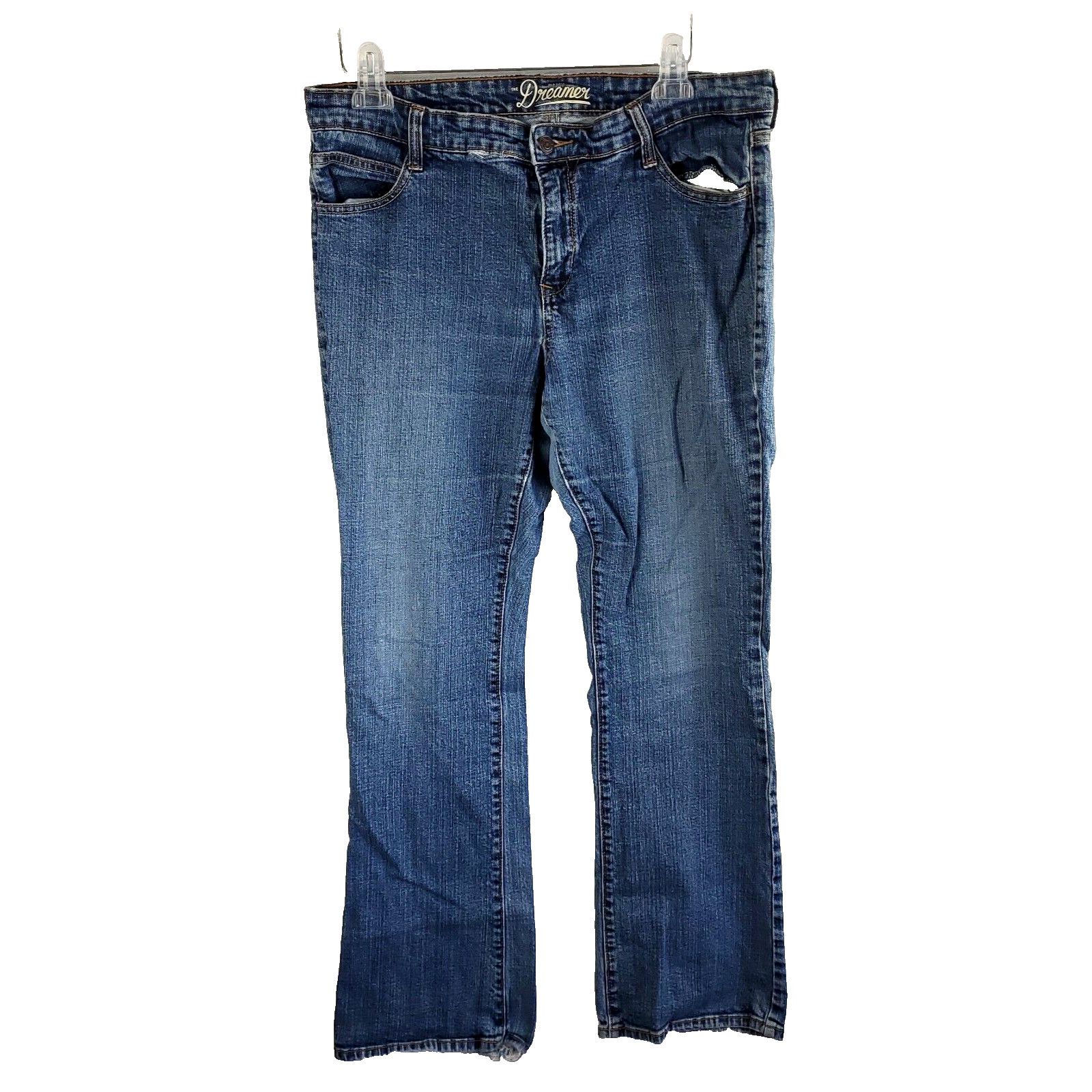 Old Navy Old Navy Jeans Womens 14 Dreamer Relaxed Bootcut Mid Rise Size 36" / US 14 / IT 50 - 1 Thumbnail
