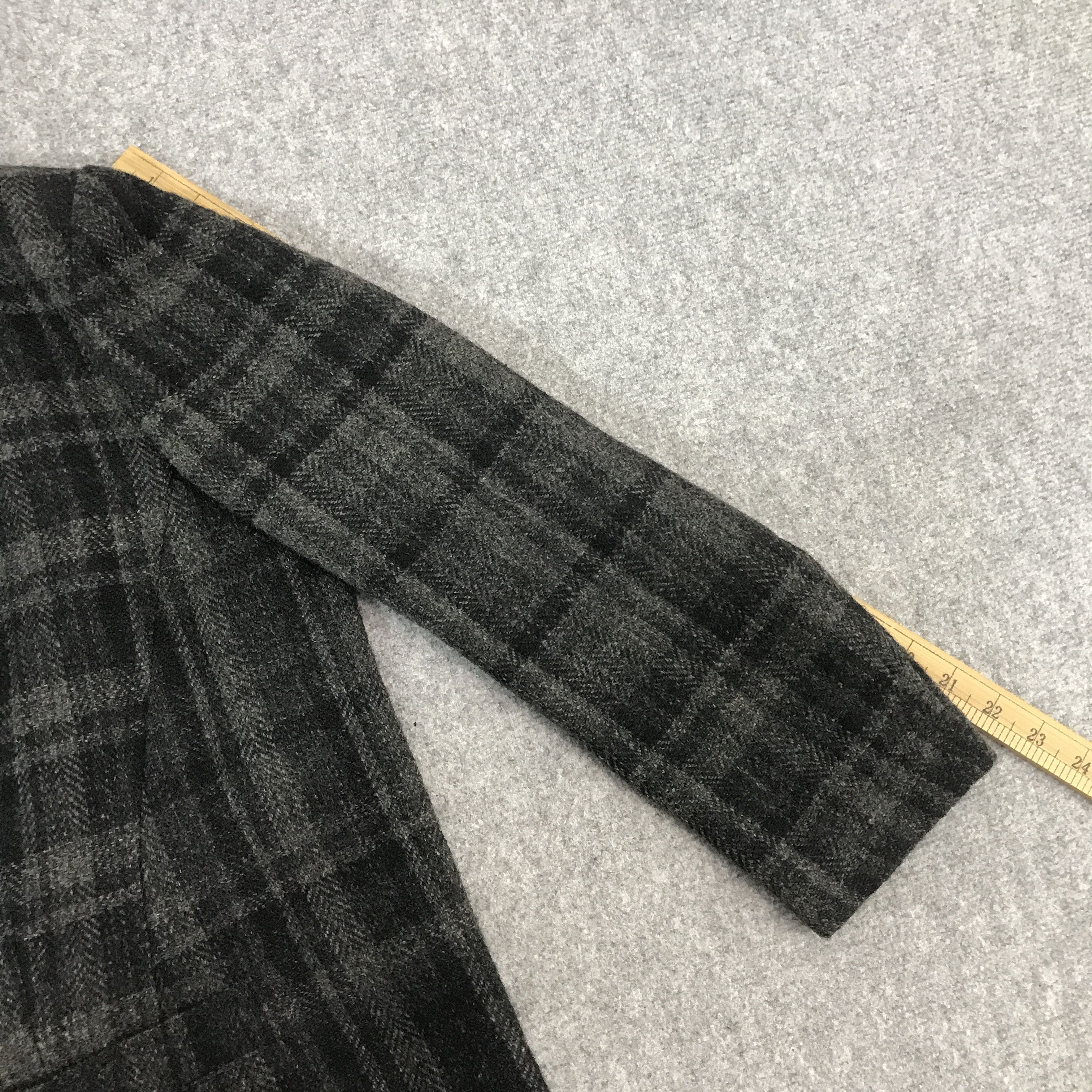 Y's Vintage Y's Oversized Design Wool coat jacket Size US M / EU 48-50 / 2 - 6 Thumbnail