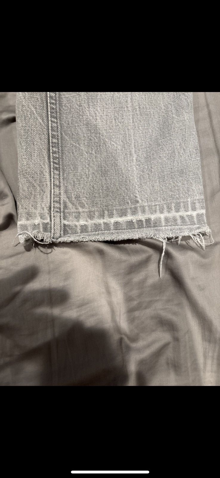 Helmut Lang Helmut Lang Frayed Denim Late 90’s Early 00’s Size US 29 - 3 Thumbnail