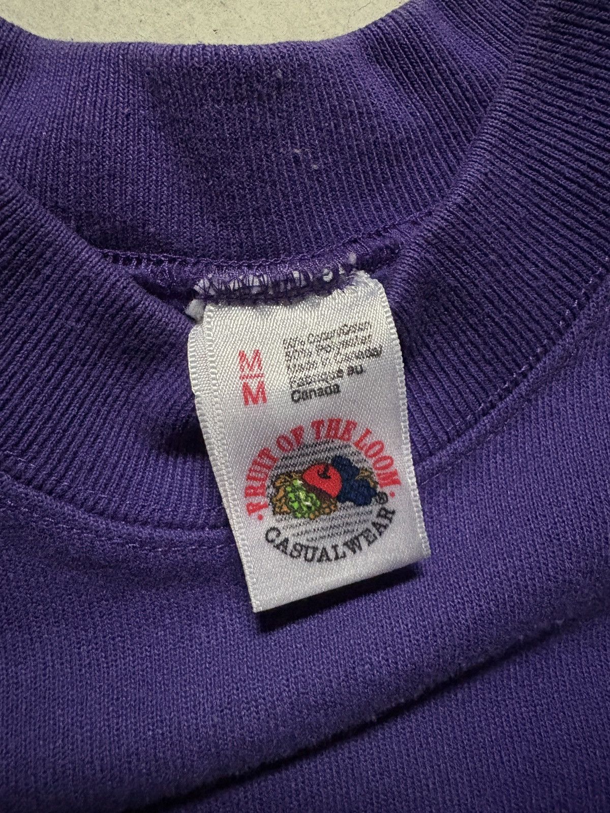 Fruit Of The Loom × Vintage 90’s Fruit of the Loom Blank Sweatshirt Size M / US 6-8 / IT 42-44 - 3 Thumbnail