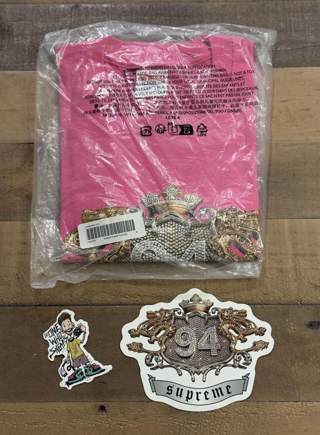 Supreme Diamonds Tee | Grailed