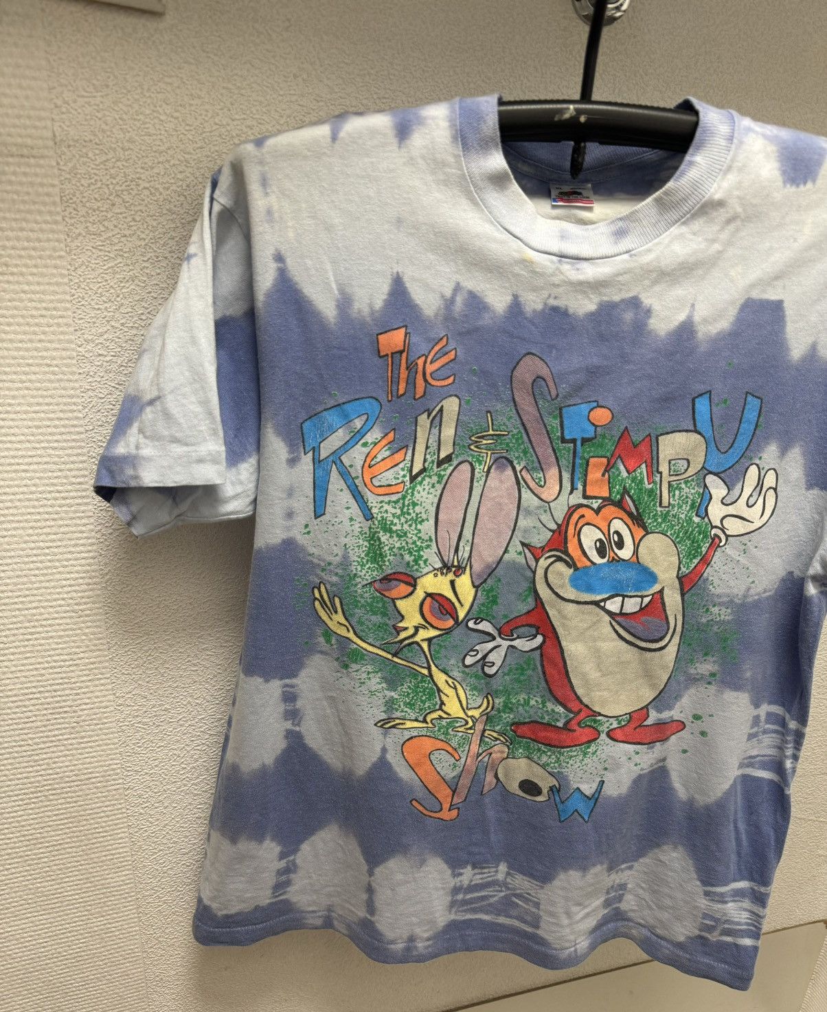 Nickelodeon The Ren & Stimply vintage made in USA 1995 t-shirt single Xl Size US XL / EU 56 / 4 - 5 Thumbnail