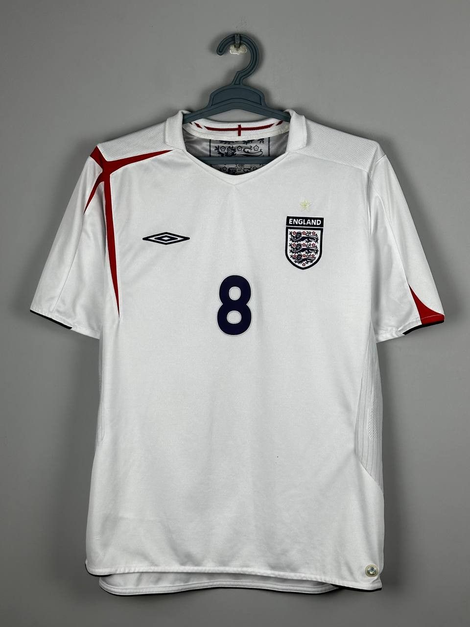 Vintage Umbro England 2008 home Lampard jersey Size US XL / EU 56 / 4 - 1 Thumbnail