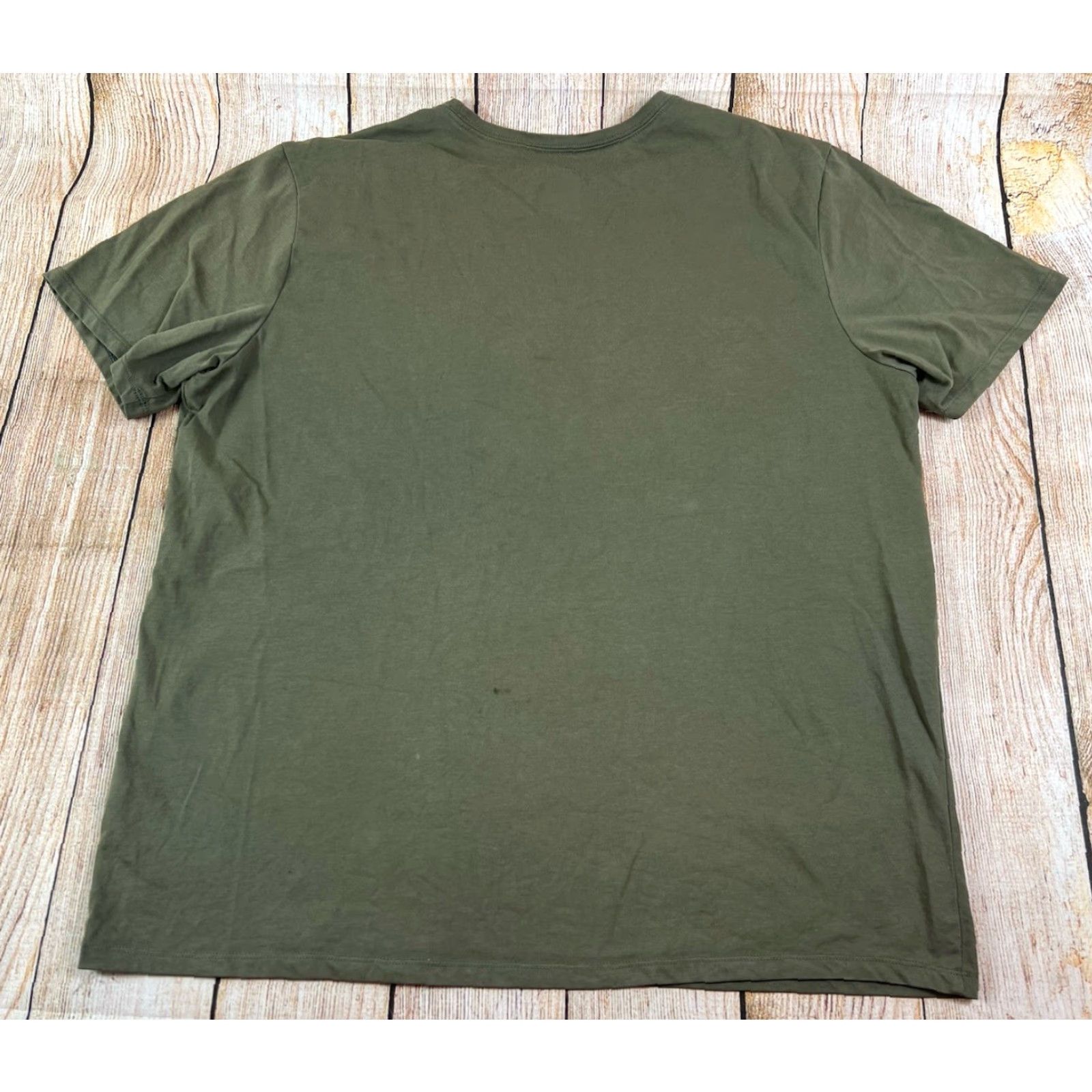 Nike Mens Nike Dri Fit Athletic Cut Beast Green Shirt XL Size US XL / EU 56 / 4 - 5 Thumbnail