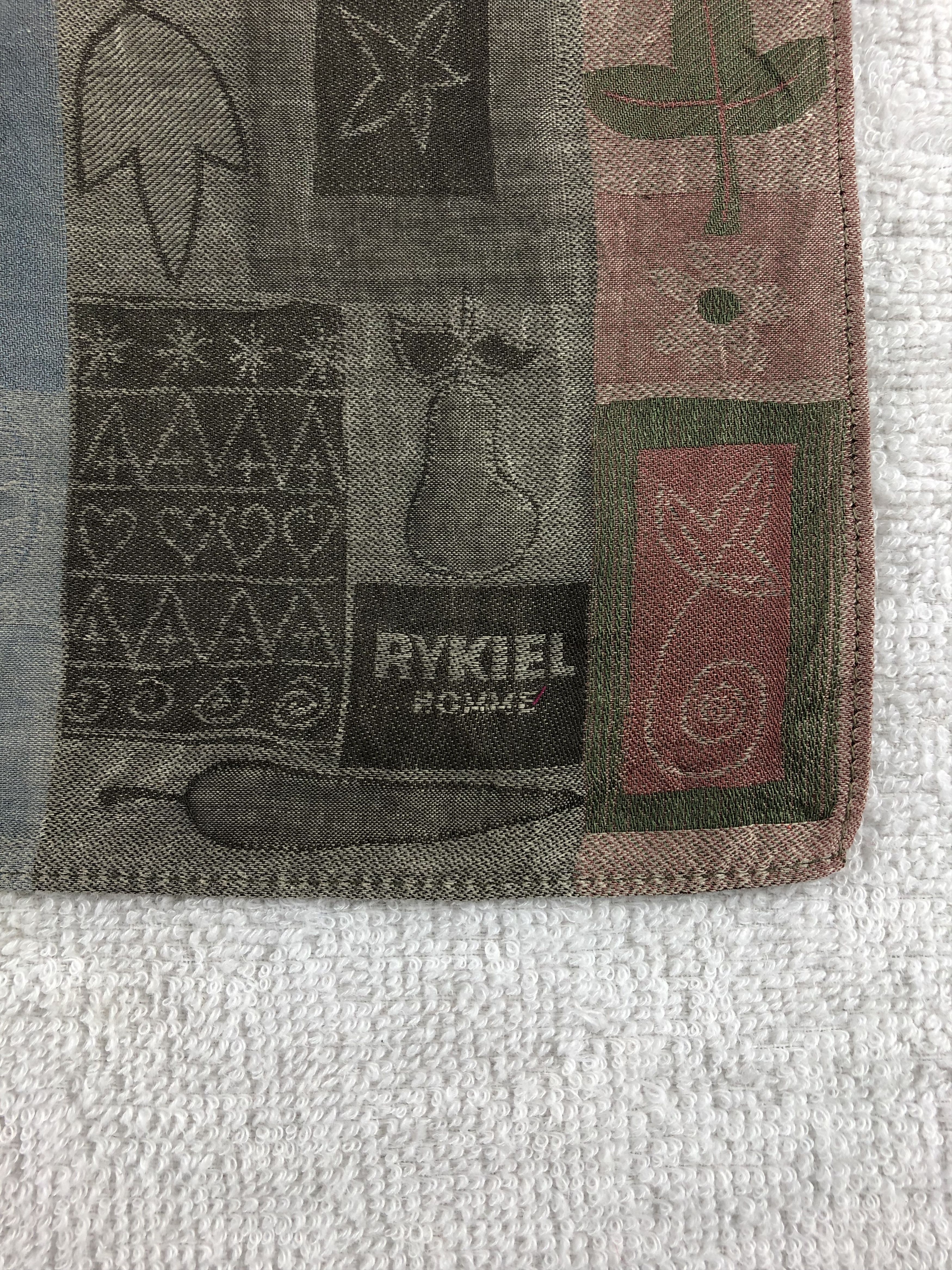 Sonia Rykiel × Vintage Rykiel Homme Handkerchief / Bandana / Neckerchief Size ONE SIZE - 5 Thumbnail