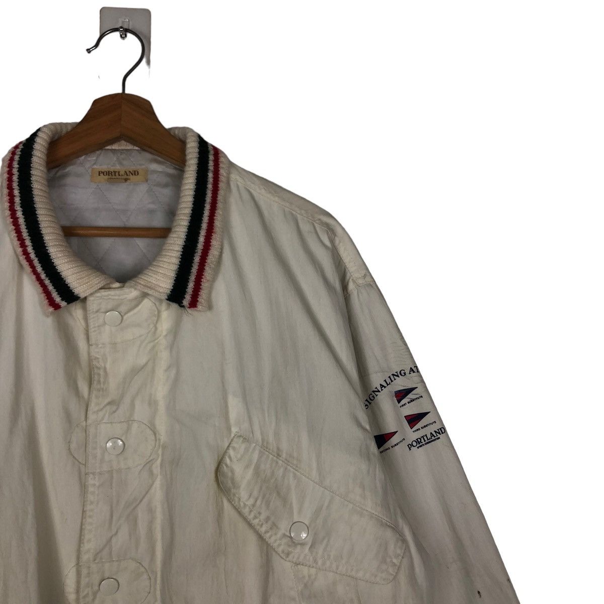 Japanese Brand 🔥90’s Vintage Bomber Jacket Portland Motomachi Japan Size US M / EU 48-50 / 2 - 6 Thumbnail