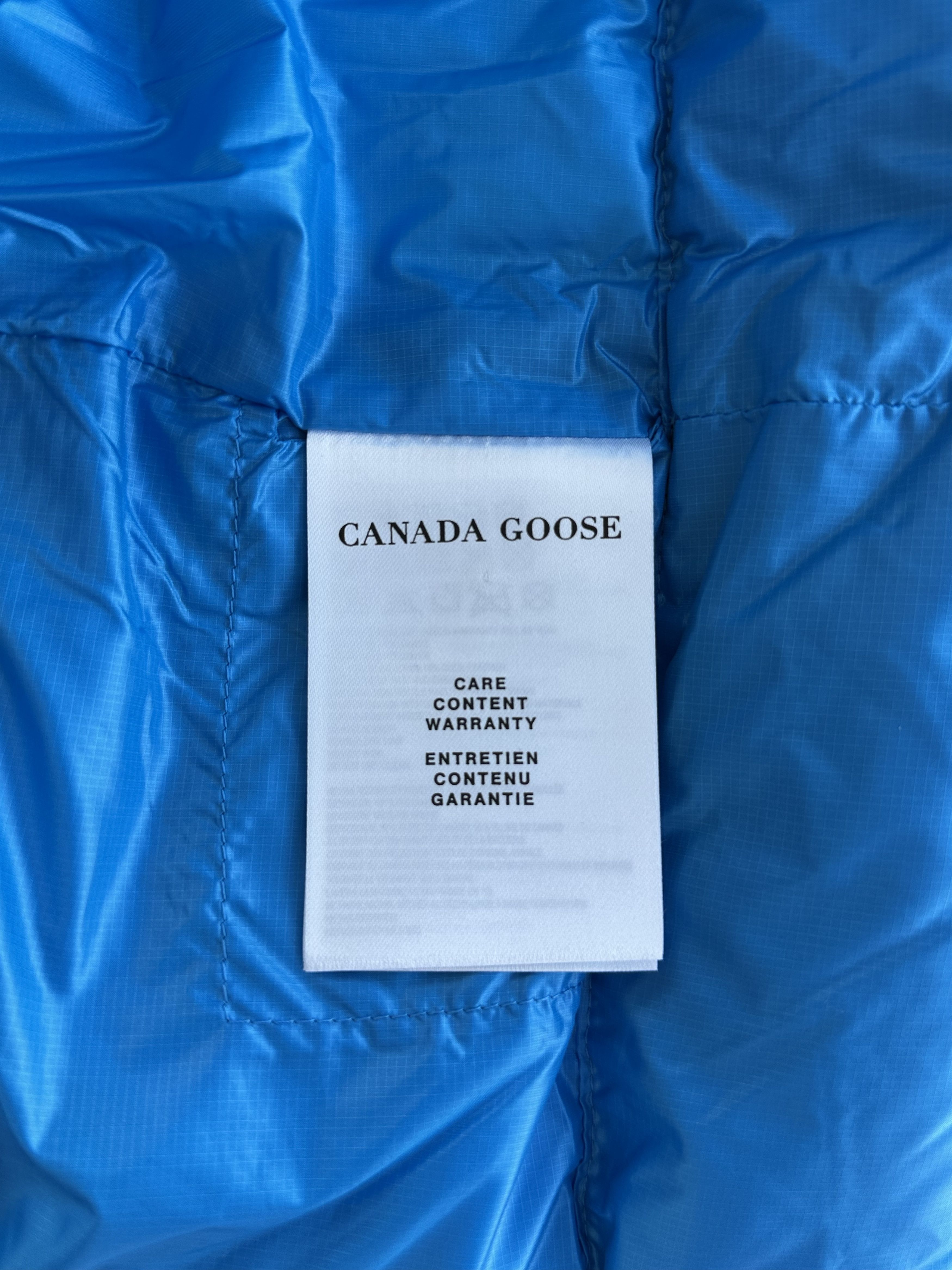 Canada Goose Canada Goose Glacier Blue Crofton Men's Vest Size US L / EU 52-54 / 3 - 4 Thumbnail