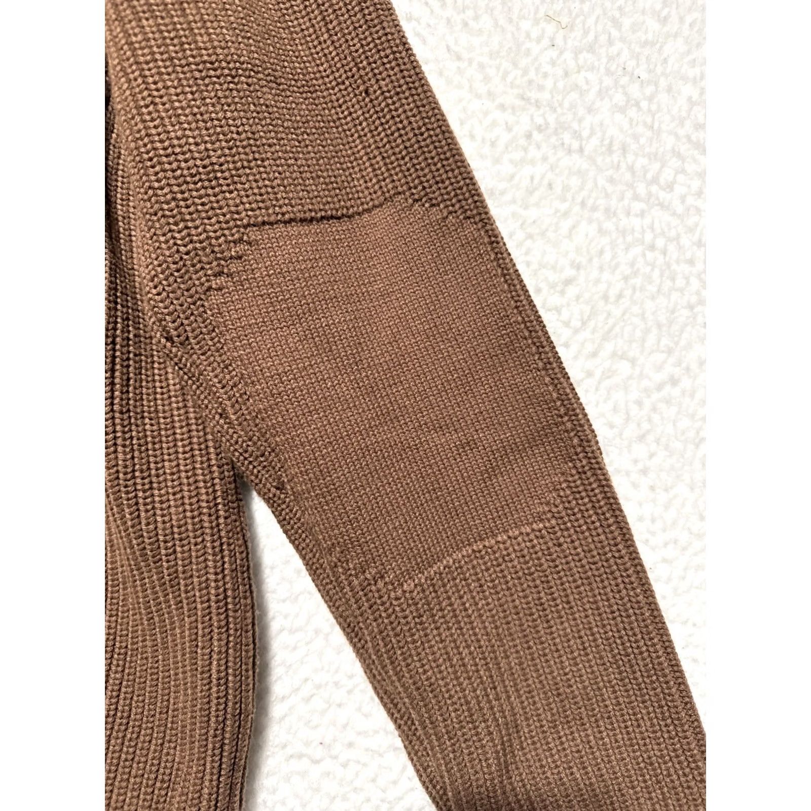 Duluth Trading Company DULUTH TRADING CO Brigadier Shawl Collar Brown Knit Sweater XLT Mens Pullover Size XLT Brown Knit Shawl Collar Sweater Size US XL / EU 56 / 4 - 4 Thumbnail