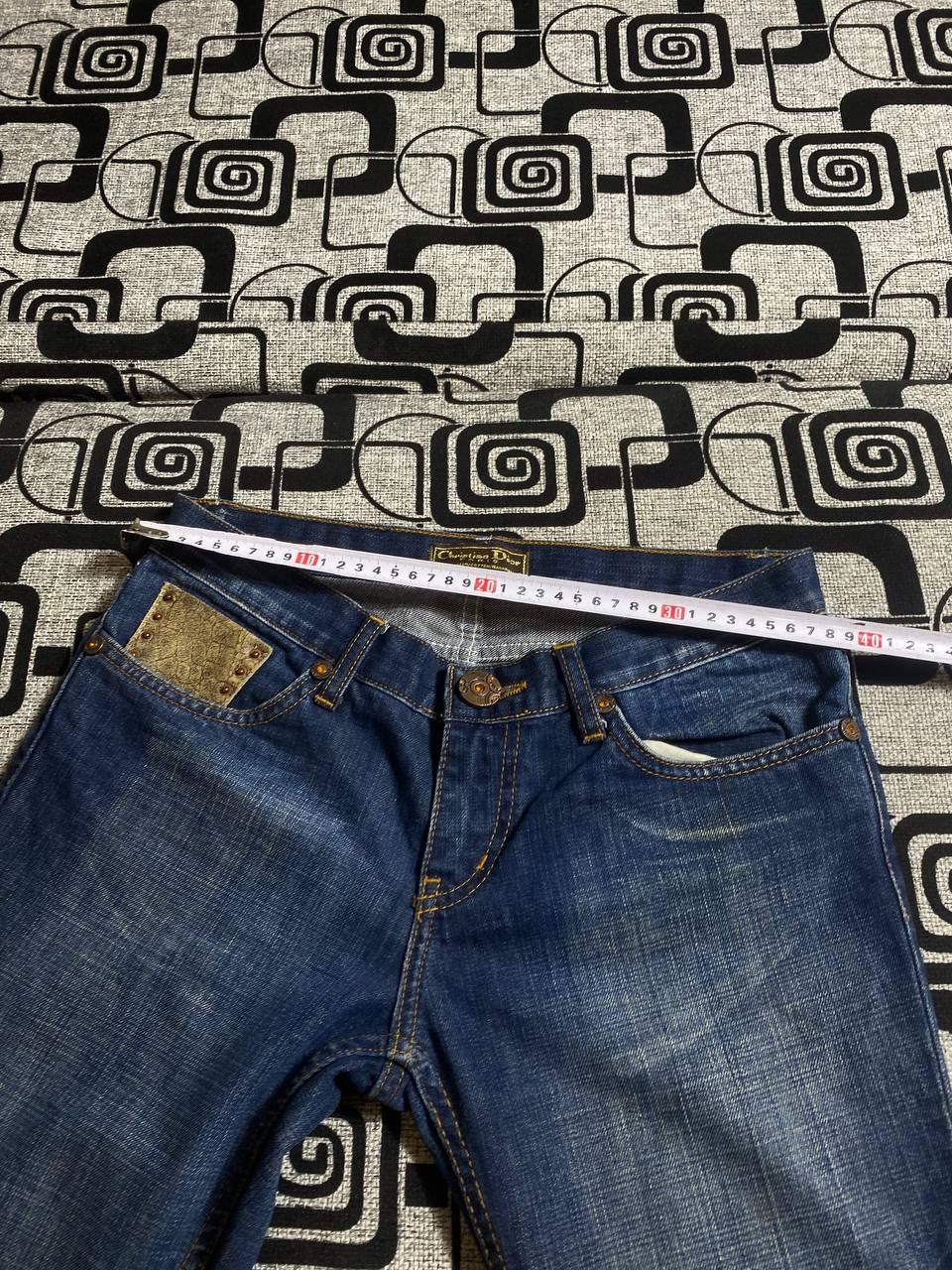 Japanese Brand Crazy Crash Dirty Baggy Faded Jean Japan Avant Garde Style Size US 30 / EU 46 - 11 Thumbnail