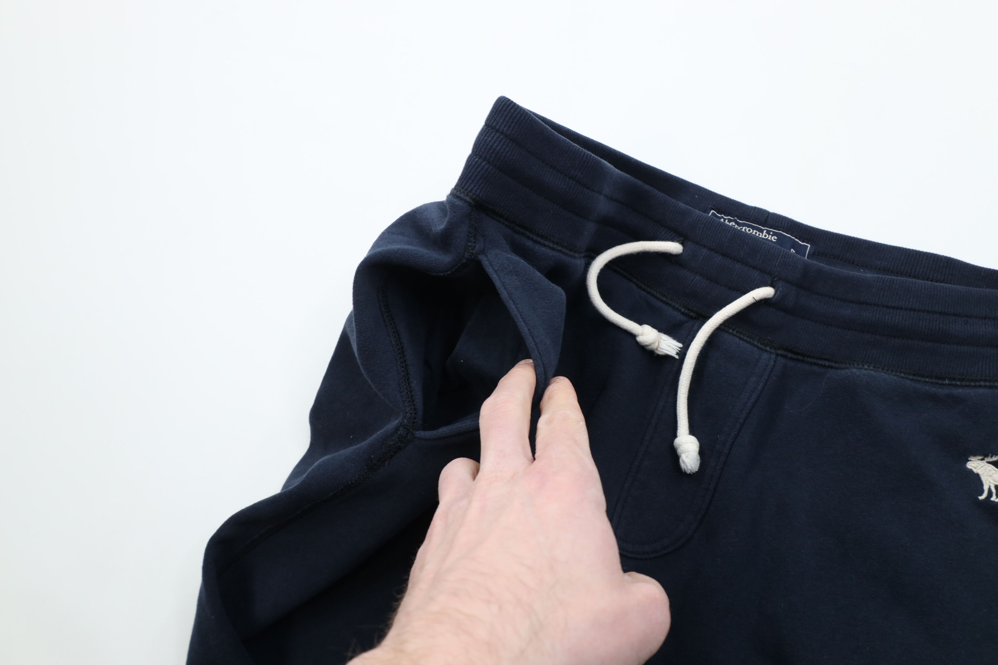 Abercrombie & Fitch Vintage 90s Y2K Abercrombie & Fitch Sweatpants Joggers Blue Size US 32 / EU 48 - 8 Thumbnail