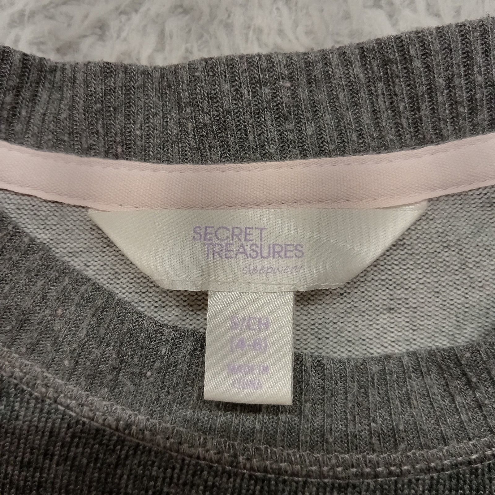 & Other Stories Secret Treasures Sleepwear Top S Women's Long Sleeve Gray Size S / US 4 / IT 40 - 4 Thumbnail