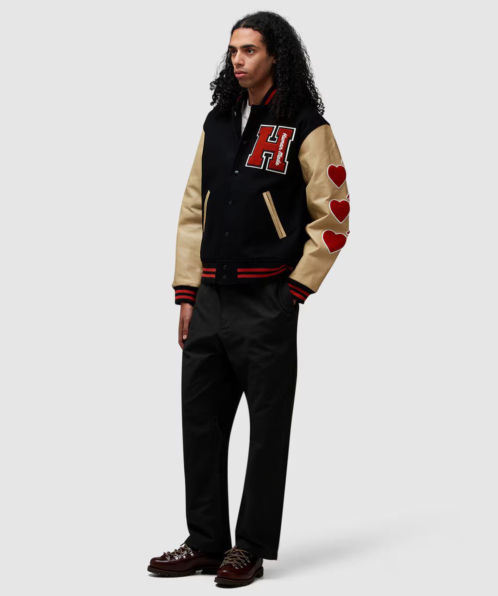Human Made o1h1sh10525 Varsity Jacket in Black Size US L / EU 52-54 / 3 - 5 Thumbnail