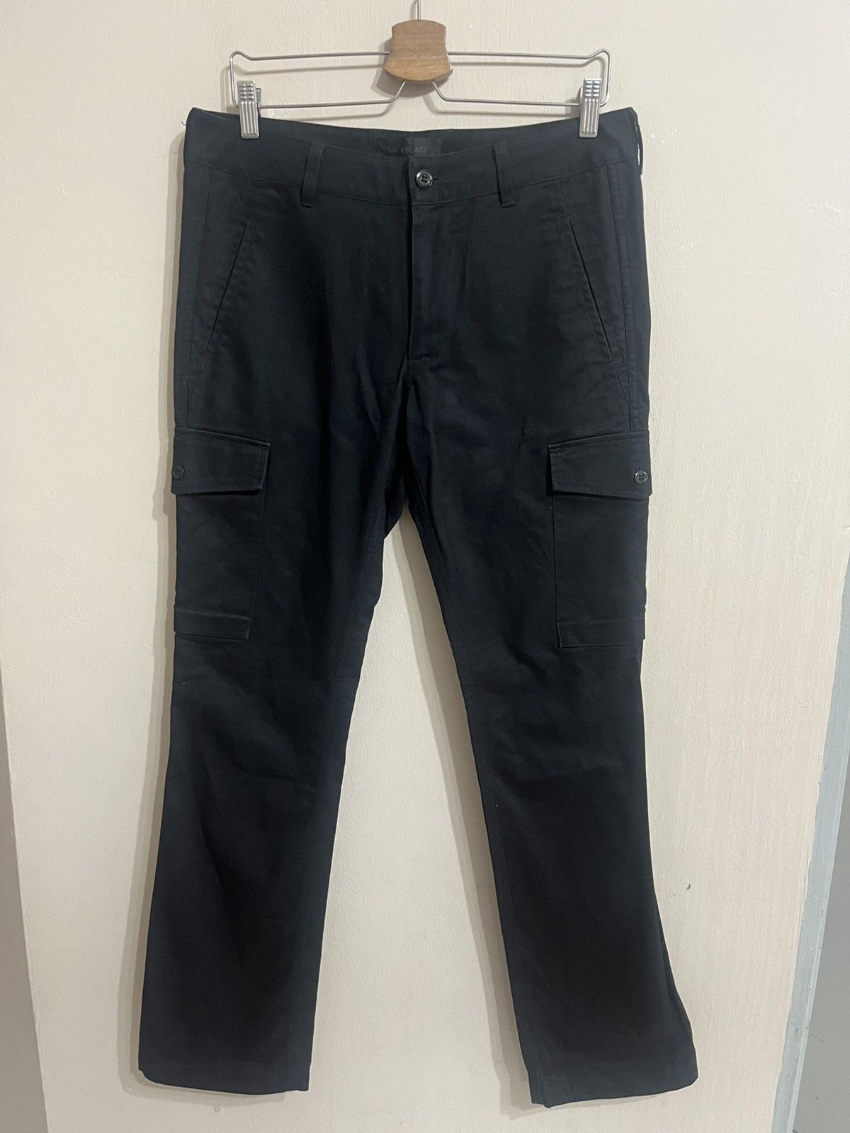 Carpe Diem × junhashimoto × wjk Black Cargo Wjk Flare Pants Size US 33 - 11 Thumbnail