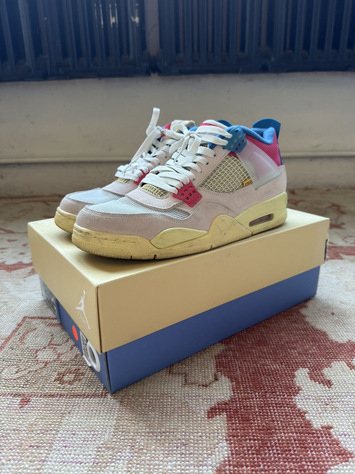Jordan 4 Retro x Union LA “Guava Ice” (DC9533-800) Size 11