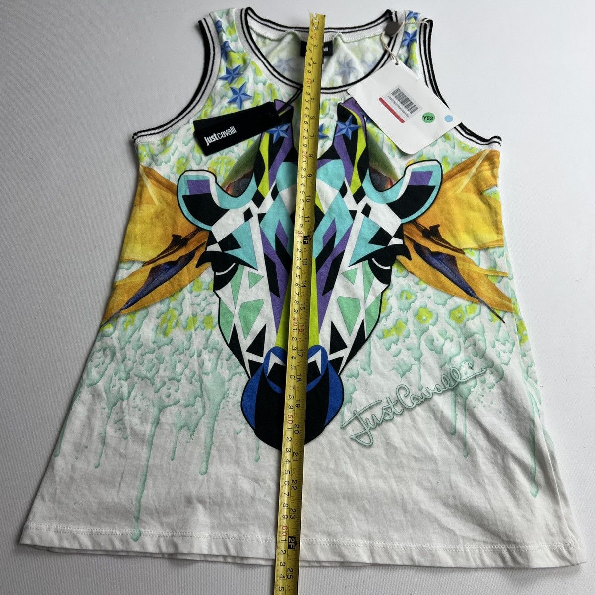Just Cavalli Just Cavalli Tank Top Graphic Print 40 Size M / US 6-8 / IT 42-44 - 11 Thumbnail