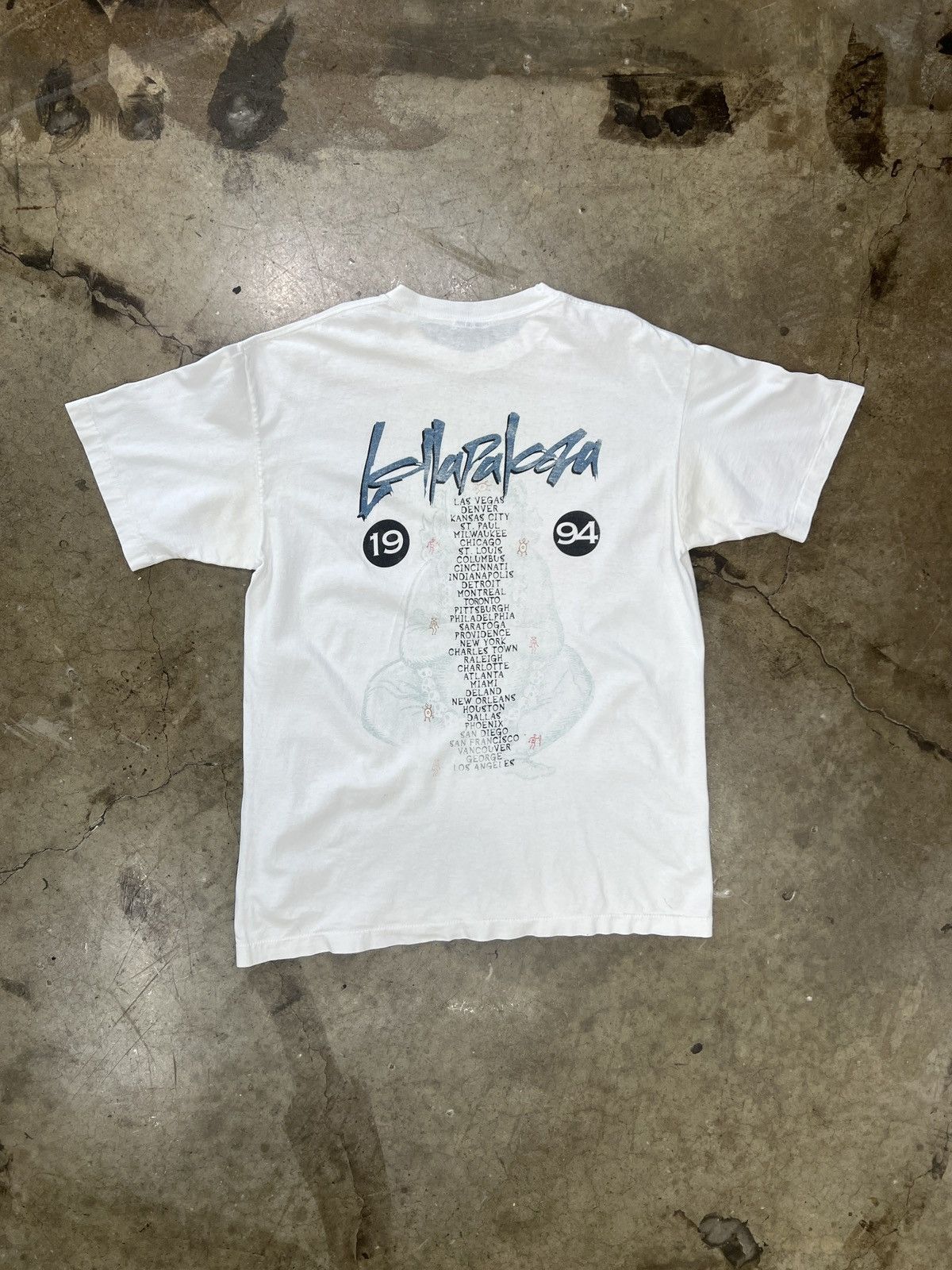 Band Tees Vintage 1994 Lollapalooza Smashing Pumpkins Festival Tee XL Size US XL / EU 56 / 4 - 5 Thumbnail
