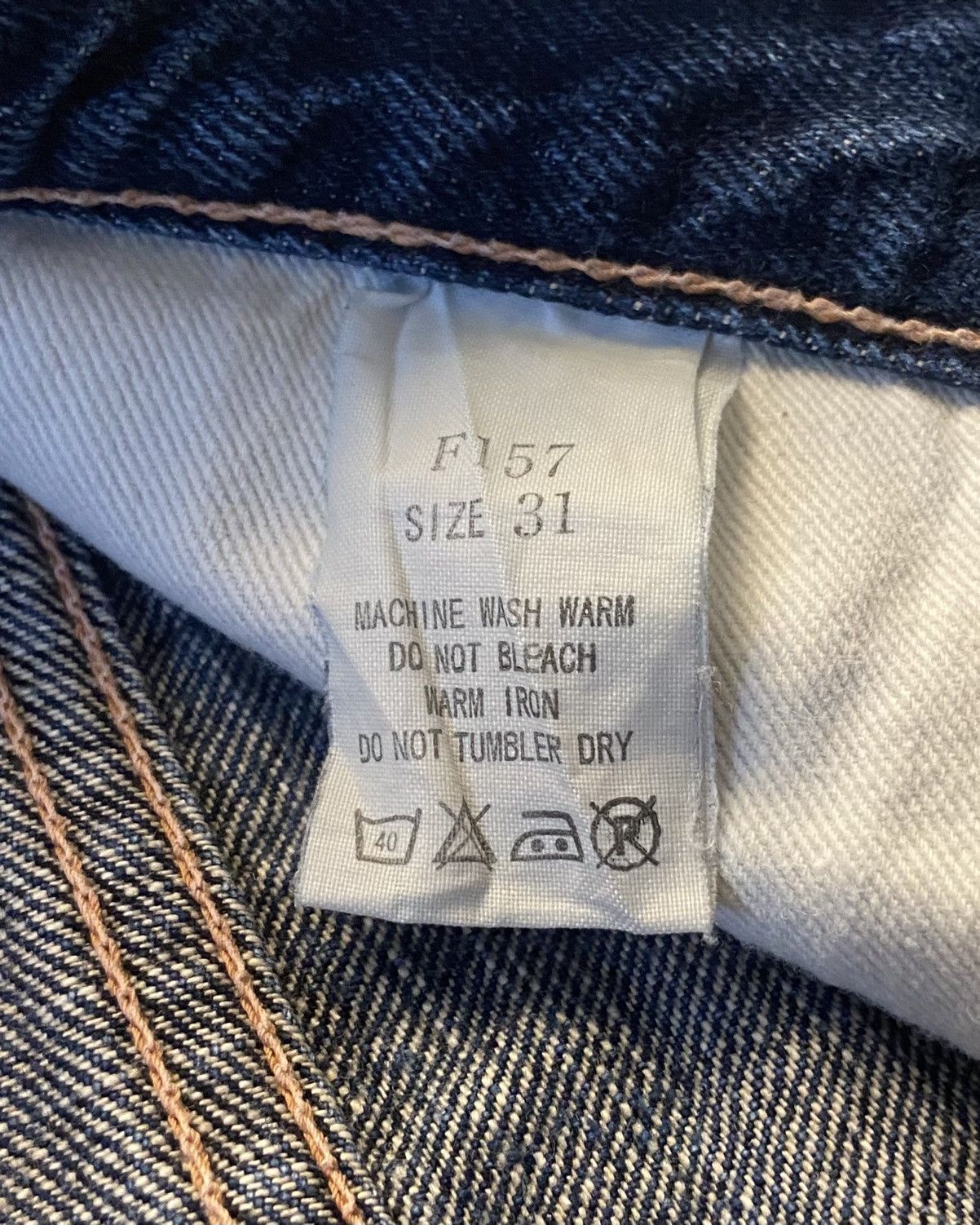 FOB Factory Jean FOB Factory Lot F-157 Selvedge 15oz Made in Japan Size US 31 - 11 Thumbnail