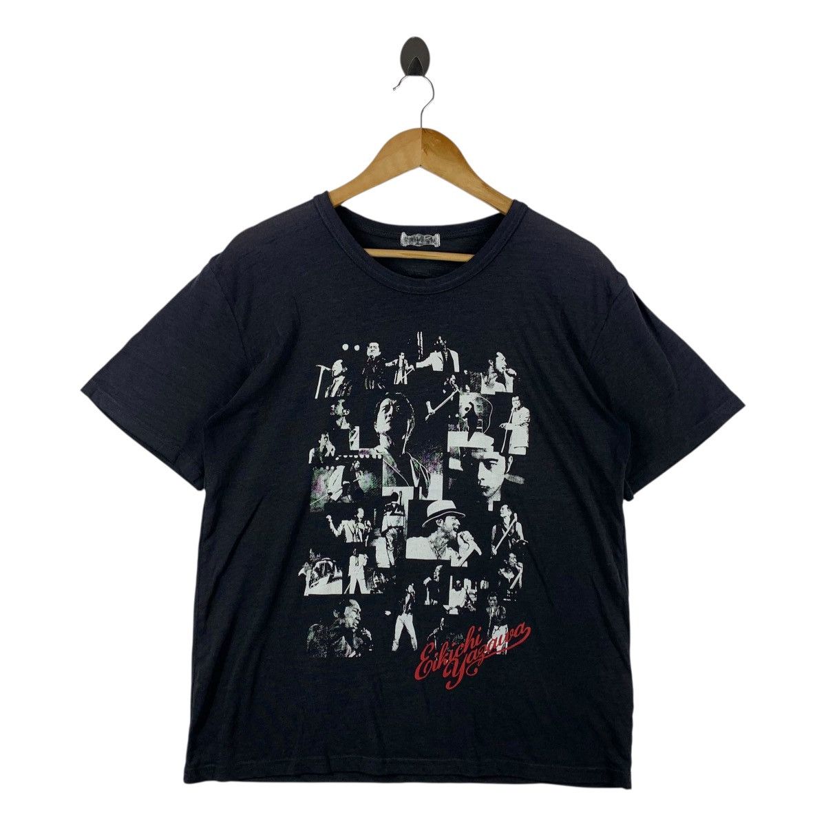Other Vintage Eikichi Yazawa "Garuru Records" J-Rock Graphic Tee Size US M / EU 48-50 / 2 - 1 Thumbnail