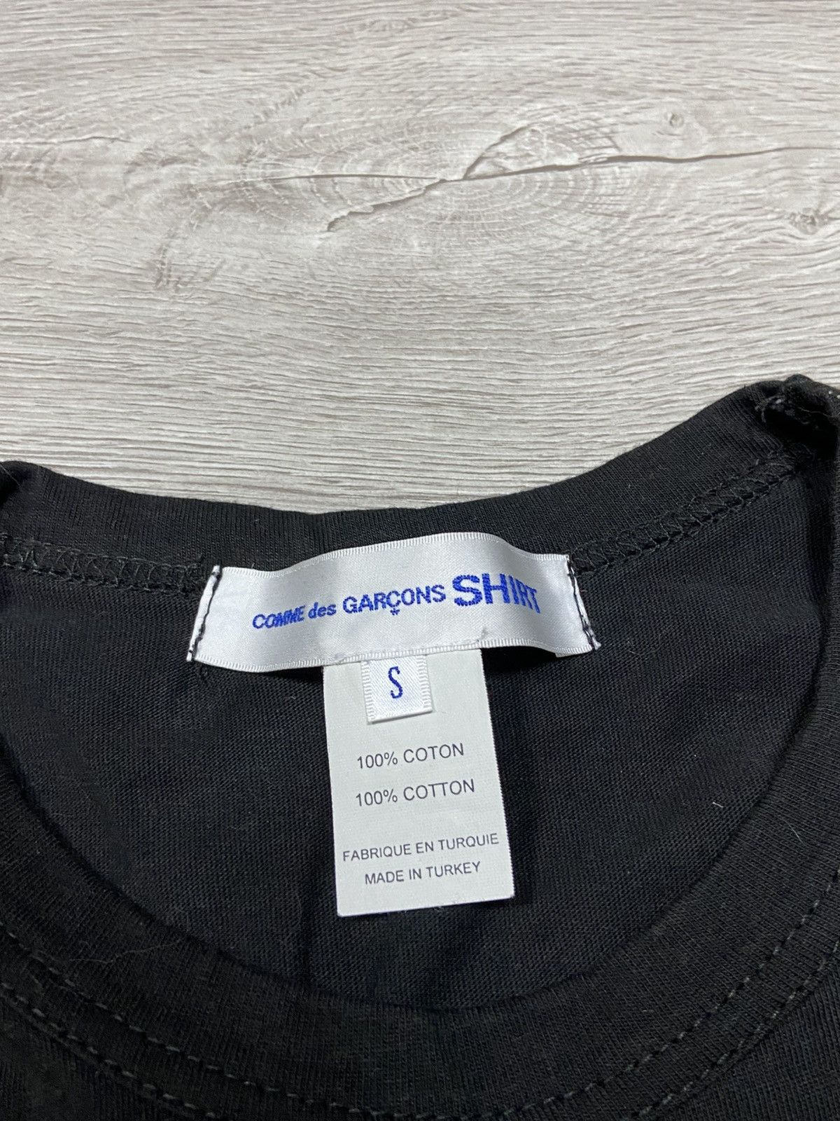 Comme des Garcons Comme des Garçons Long sleeve Sleeve back Logo shirt Size US S / EU 44-46 / 1 - 3 Thumbnail