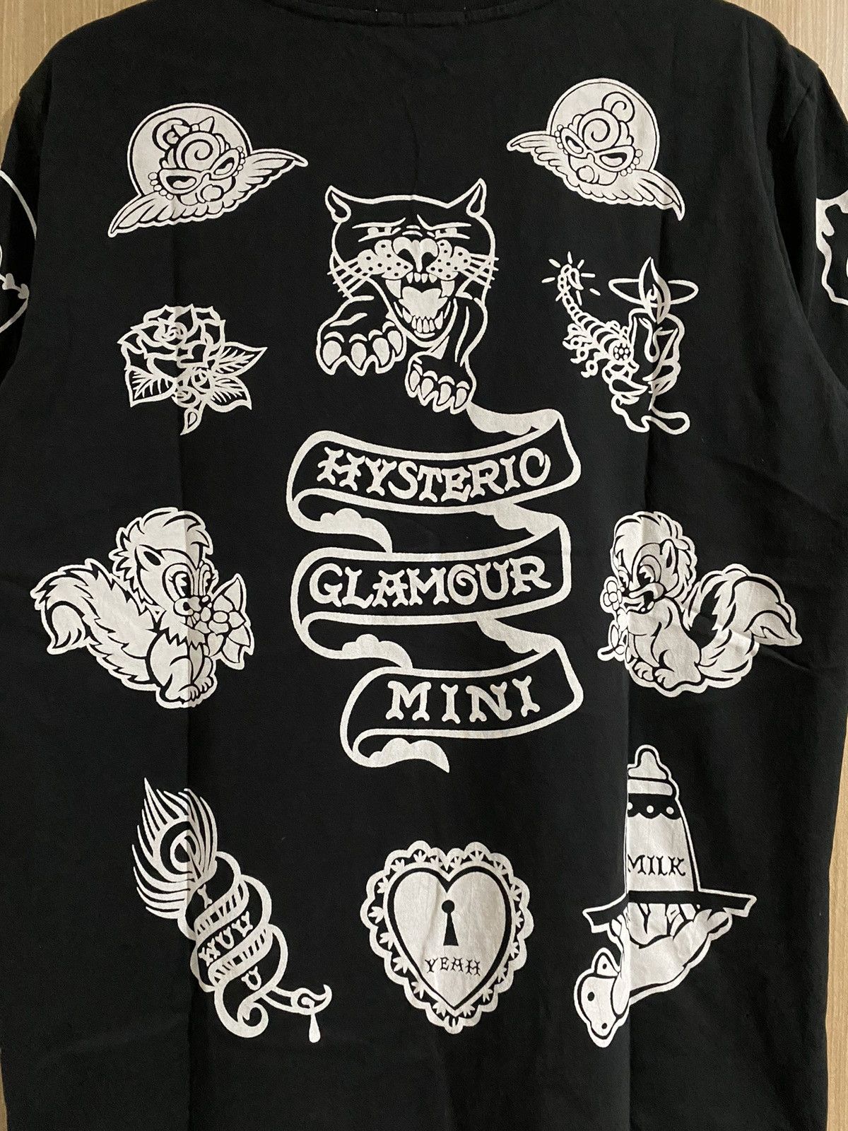 Hysteric Glamour × If Six Was Nine × Japanese Brand 2018 Hysteric mini full character print tee Size US L / EU 52-54 / 3 - 8 Thumbnail