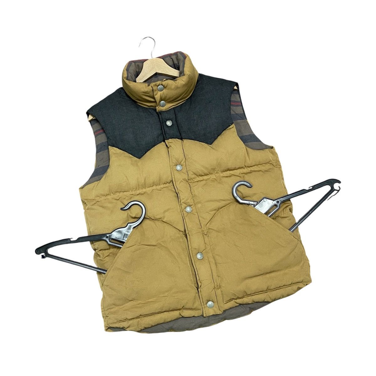 Dickies Vintage 90s Dickies Button Puffer Vest Jacket Size US XL / EU 56 / 4 - 9 Thumbnail