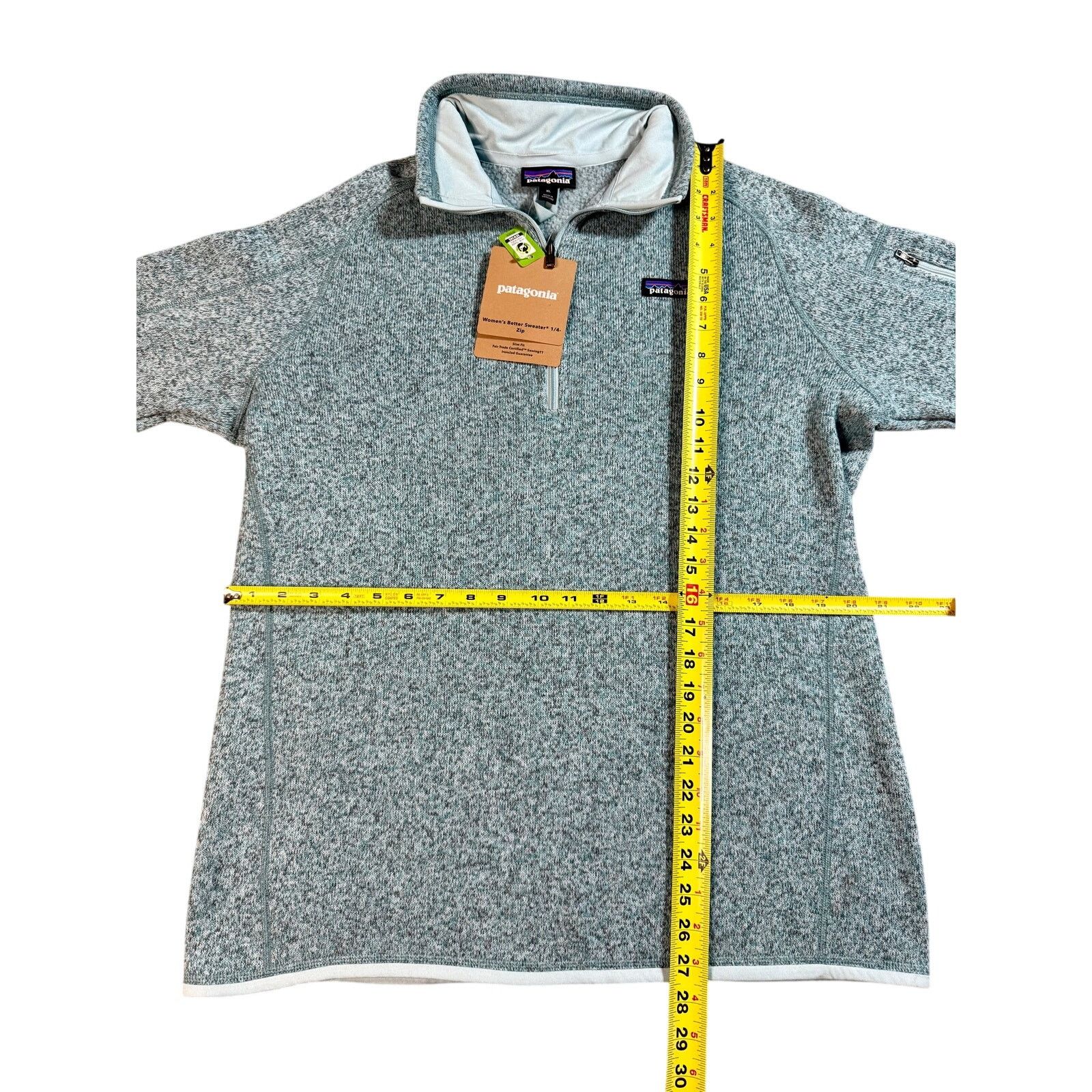 Patagonia Discontinued Patagonia Better Sweater 1/4-Zip Pullover NWT Size XL / US 12-14 / IT 48-50 - 5 Thumbnail