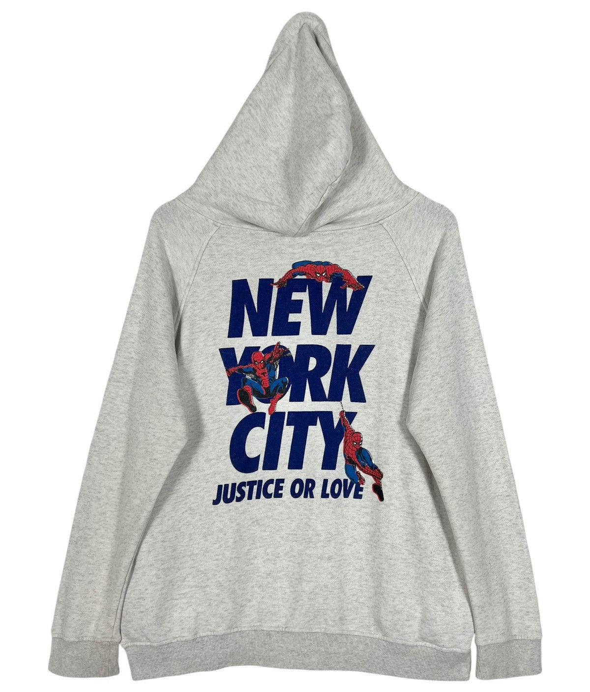 Japanese Brand Vintage X-Girl x New Yorke Spiderman Hoodie Size S / US 4 / IT 40 - 2 Thumbnail
