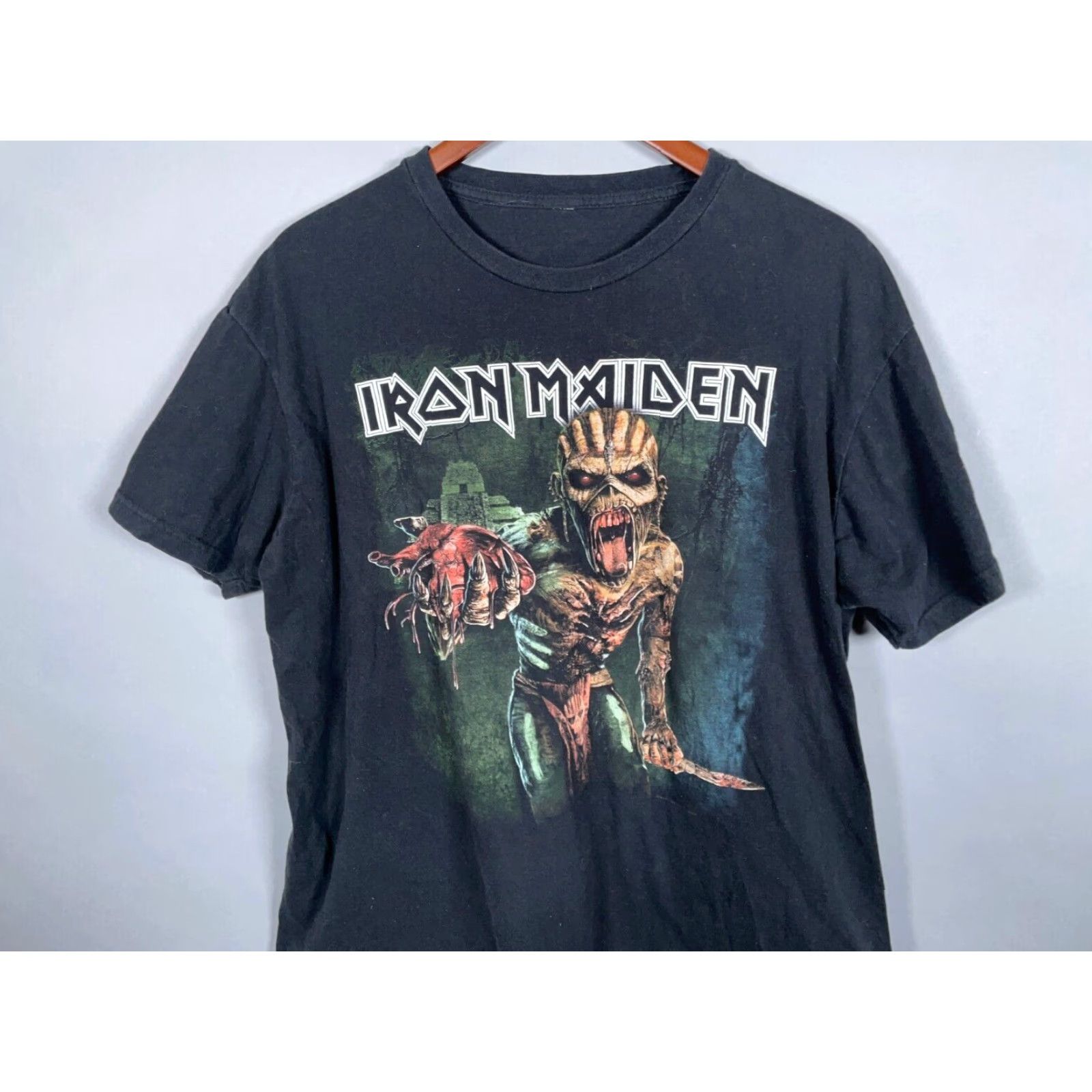 Doublet Iron Maiden Book of Souls Tour T-Shirt Adult XL Black Double-Sided Graphic Print 2016 Mens Size US XL / EU 56 / 4 - 3 Thumbnail