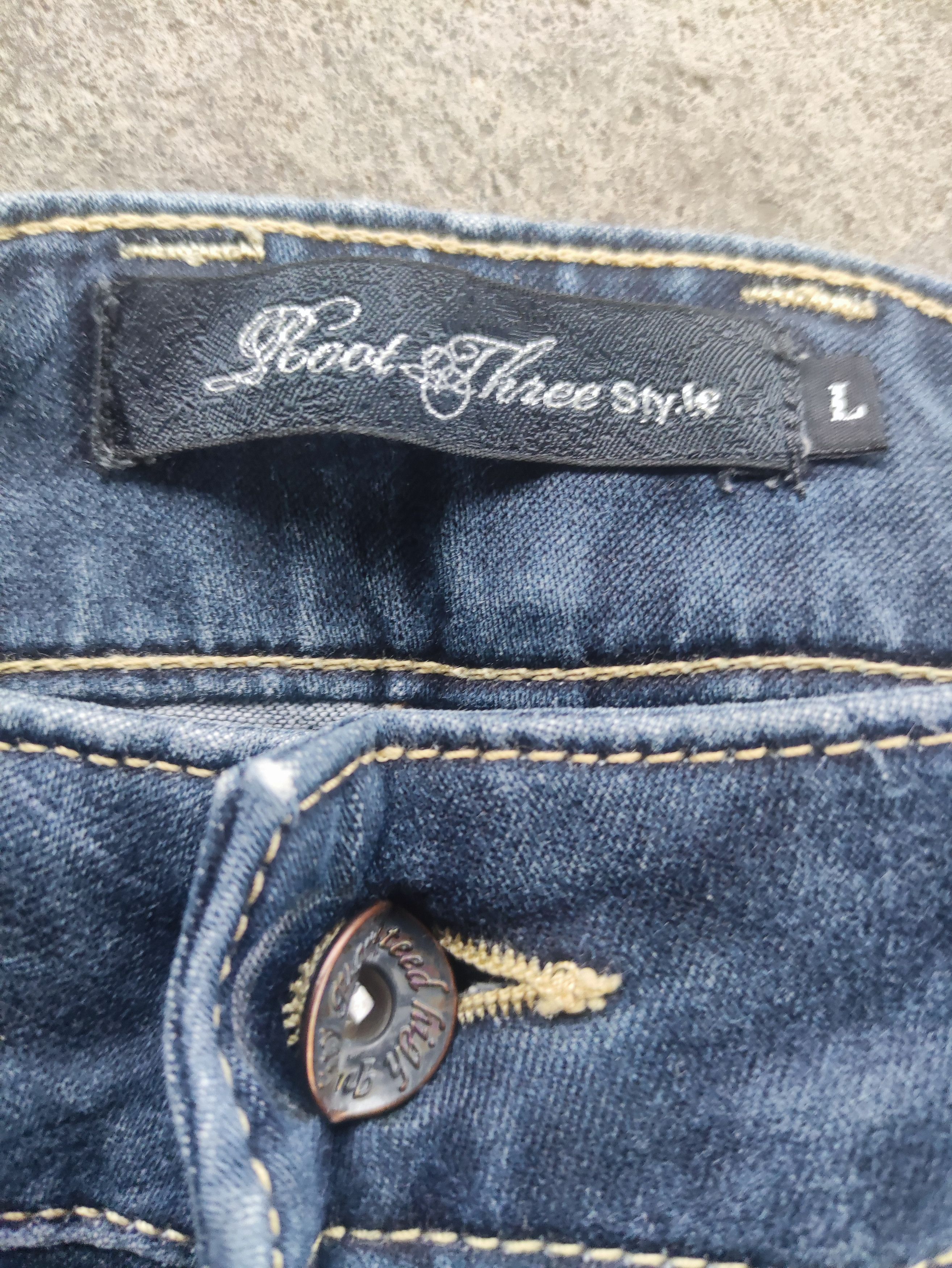 Japanese Brand Vintage Japanese Brand Straight Cut Ripped Pants Size US 34 / EU 50 - 6 Thumbnail