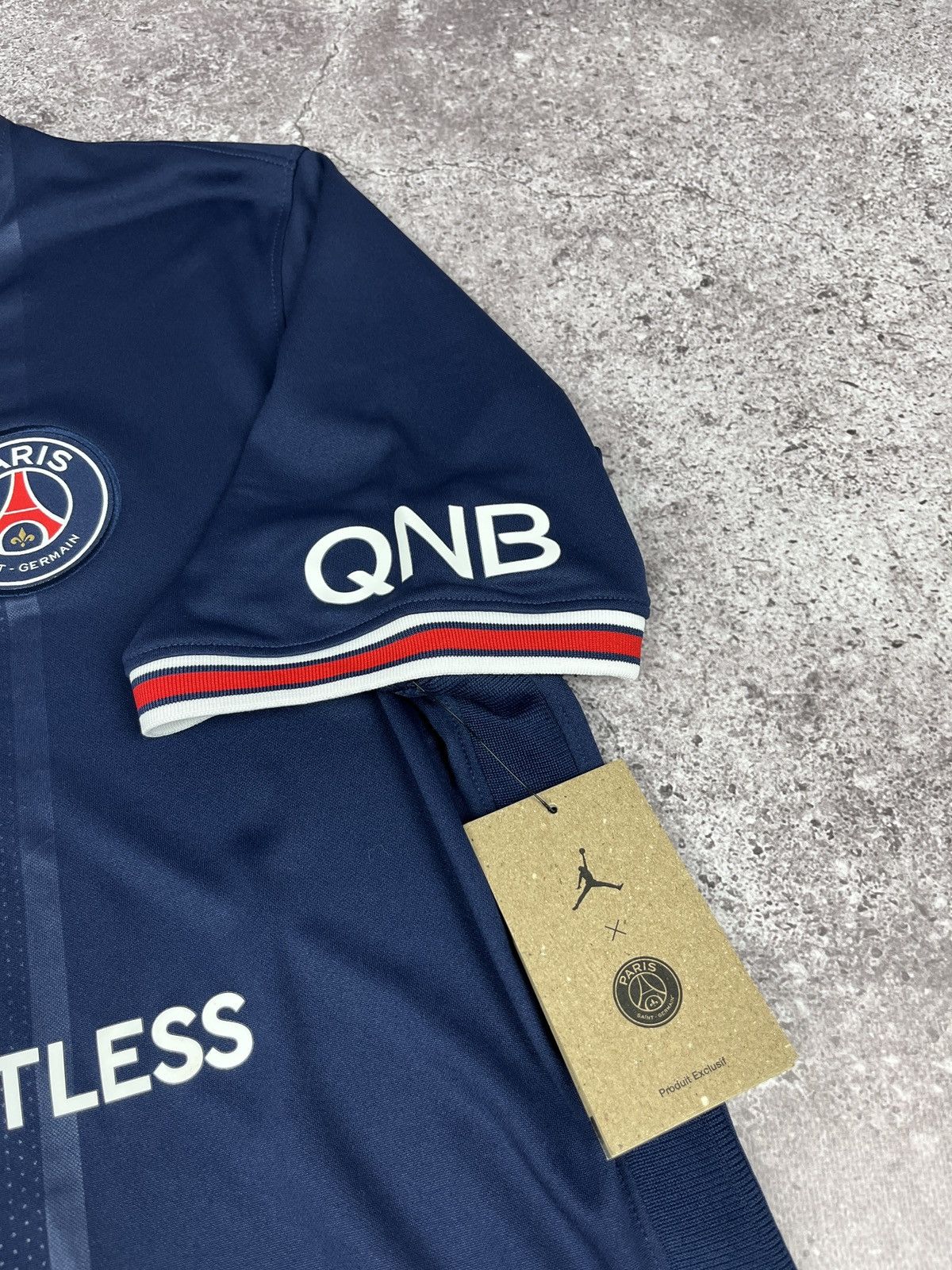 Nike Nike x Paris Saint-Germain 2021/22 Stadium Home T-Shirt Size US L / EU 52-54 / 3 - 6 Thumbnail