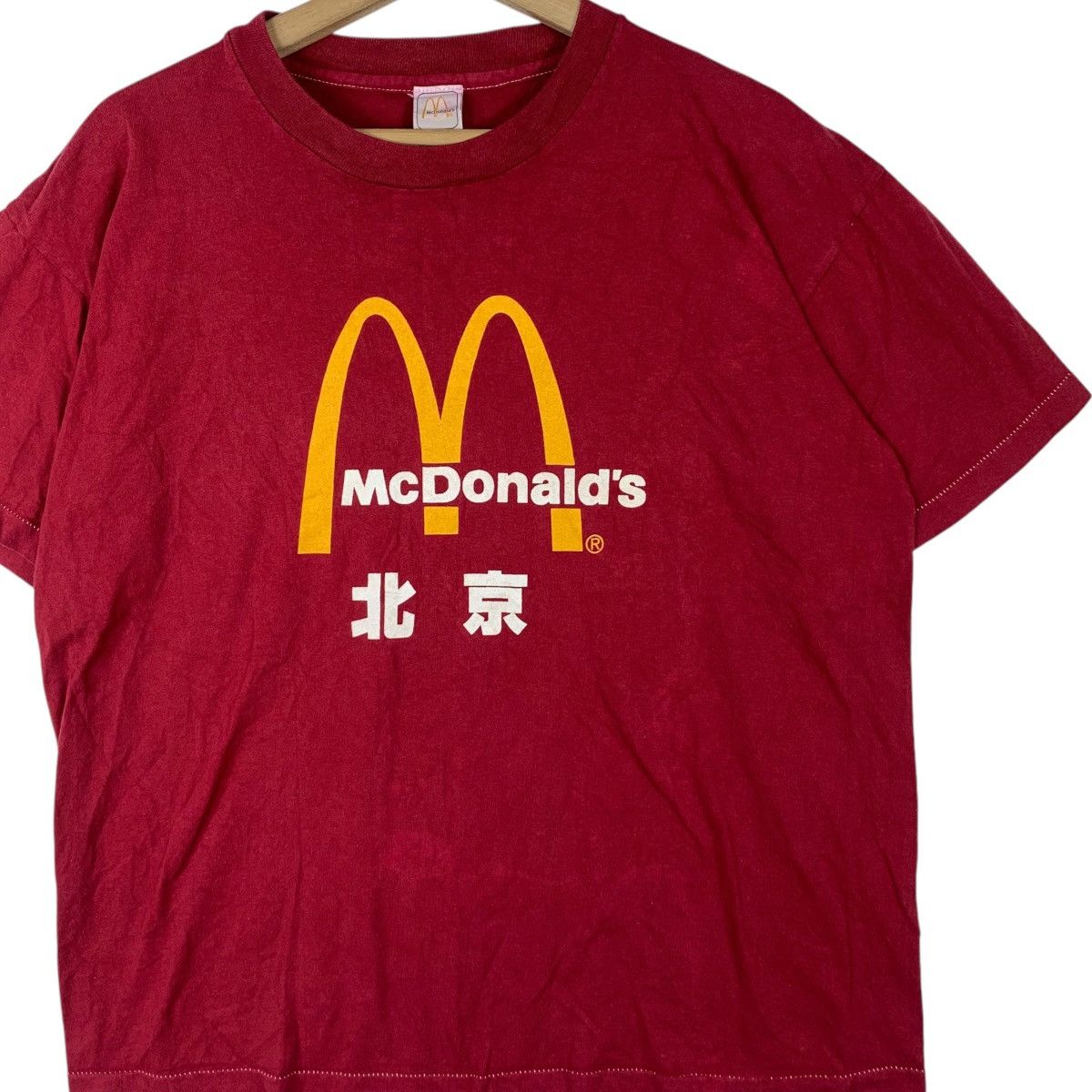 Vintage Vintage 1994 MCDONALDS JAPAN STORE Promo Ads Tee Shirt Top Size US L / EU 52-54 / 3 - 3 Thumbnail