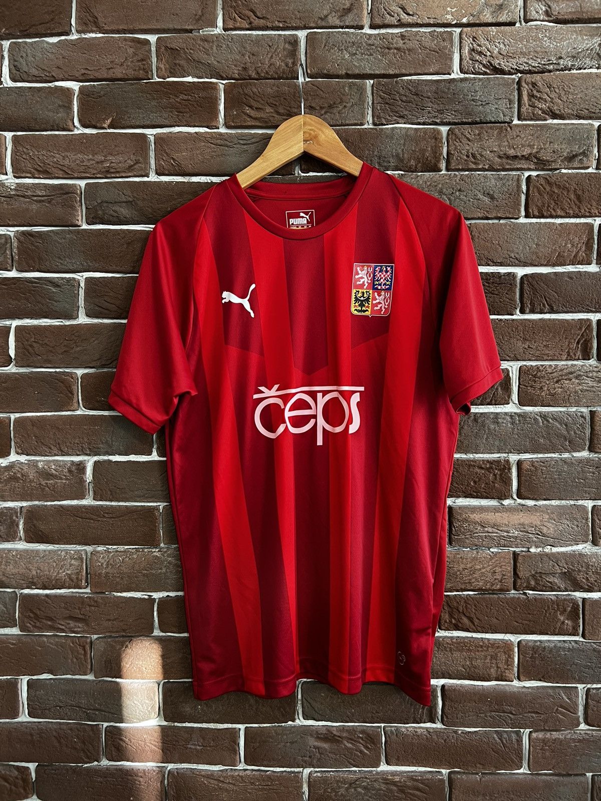 Puma Rare PUMA Czech Republic Home football Jersey Soccer Kit Size US M / EU 48-50 / 2 - 1 Thumbnail