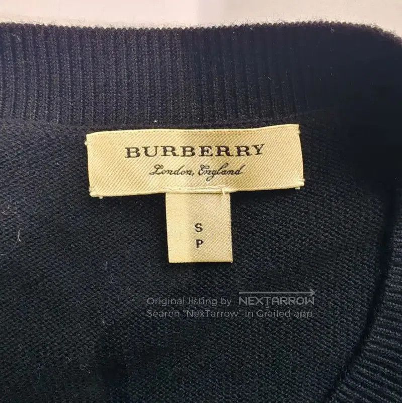 Burberry Burberry Black Wool Ladies Knit Sweater. Size S / US 4 / IT 40 - 3 Thumbnail