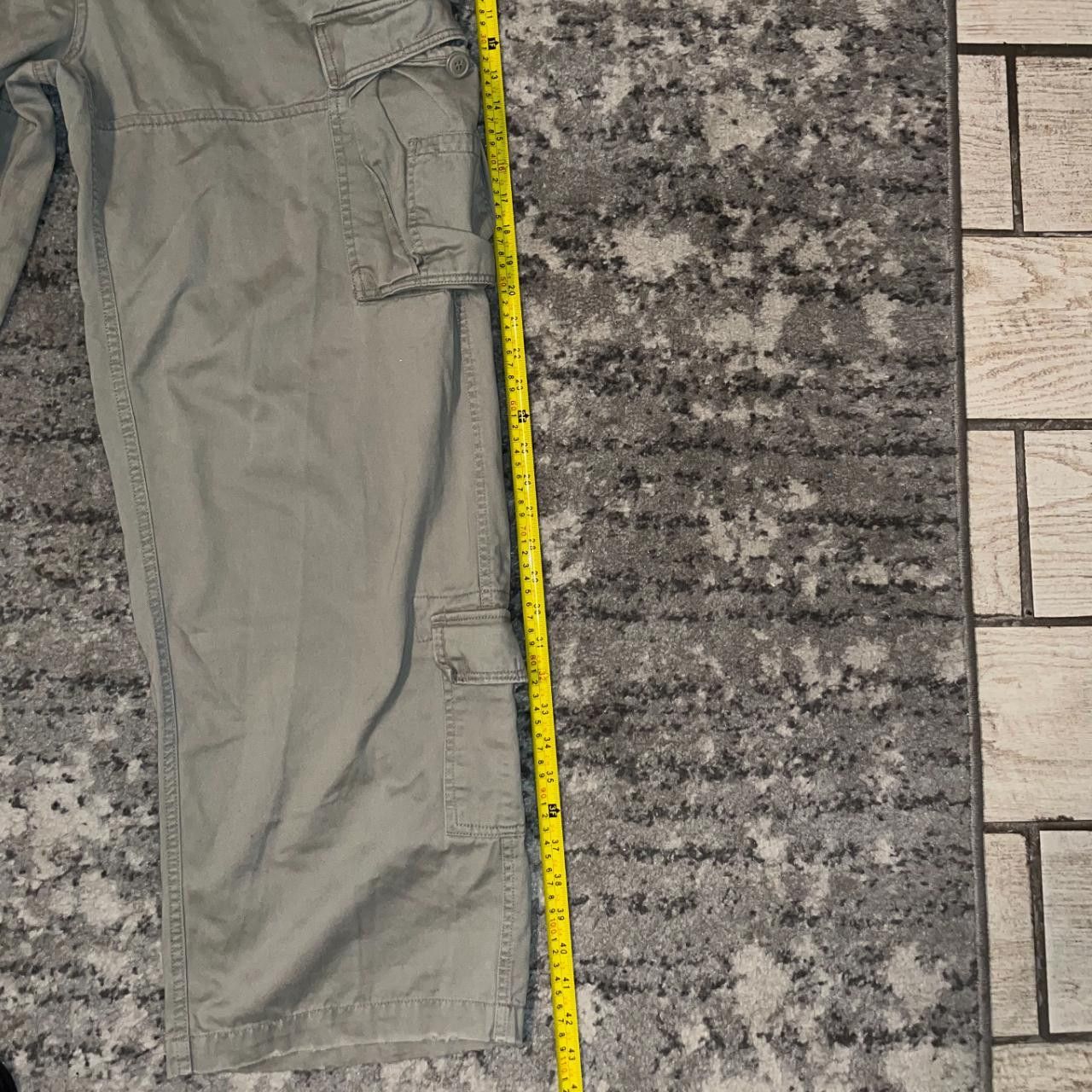 UNIONBAY Y2K Red Snap Baggy Cargo Pants Size US 36 / EU 52 - 4 Thumbnail